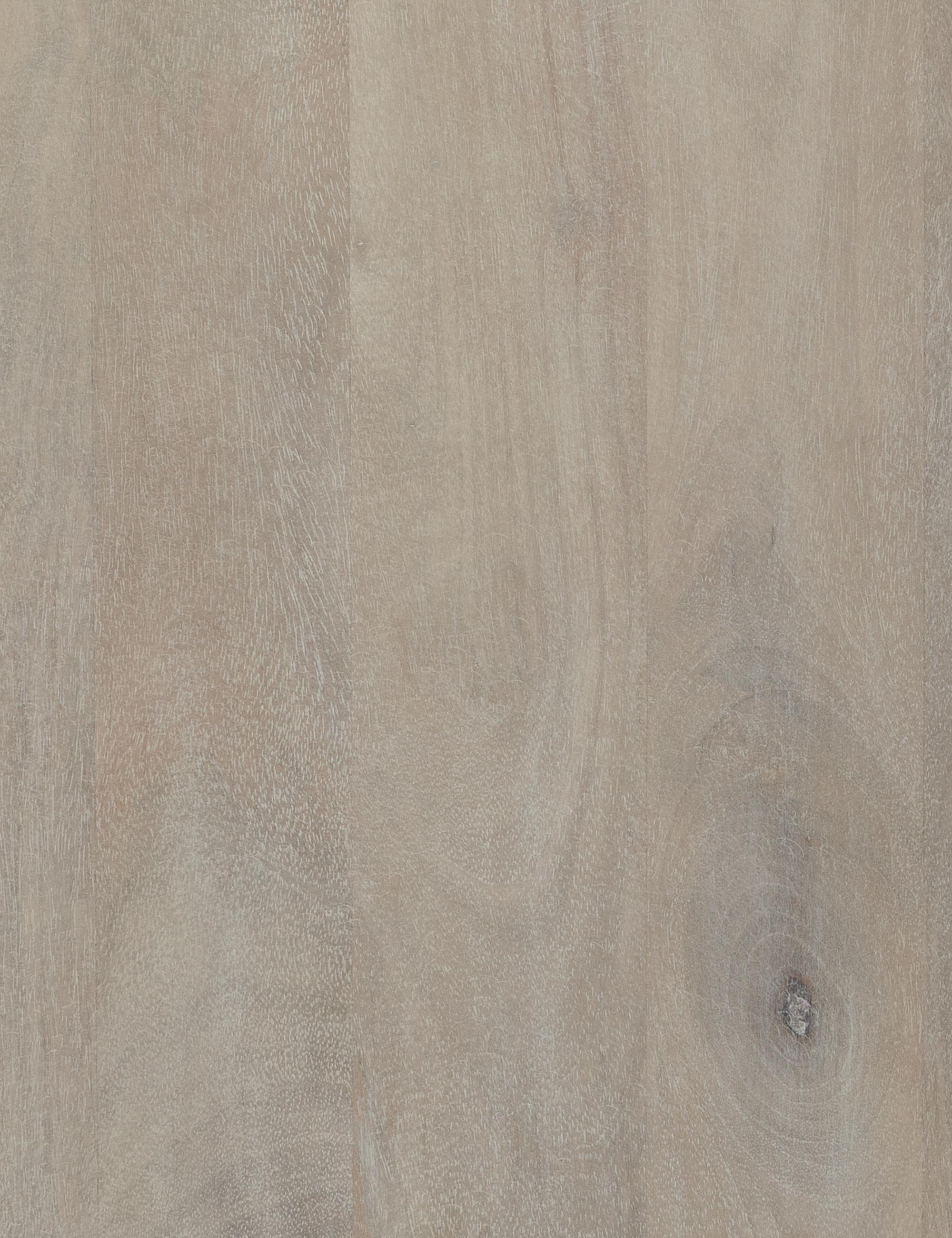 Light stained mango wood