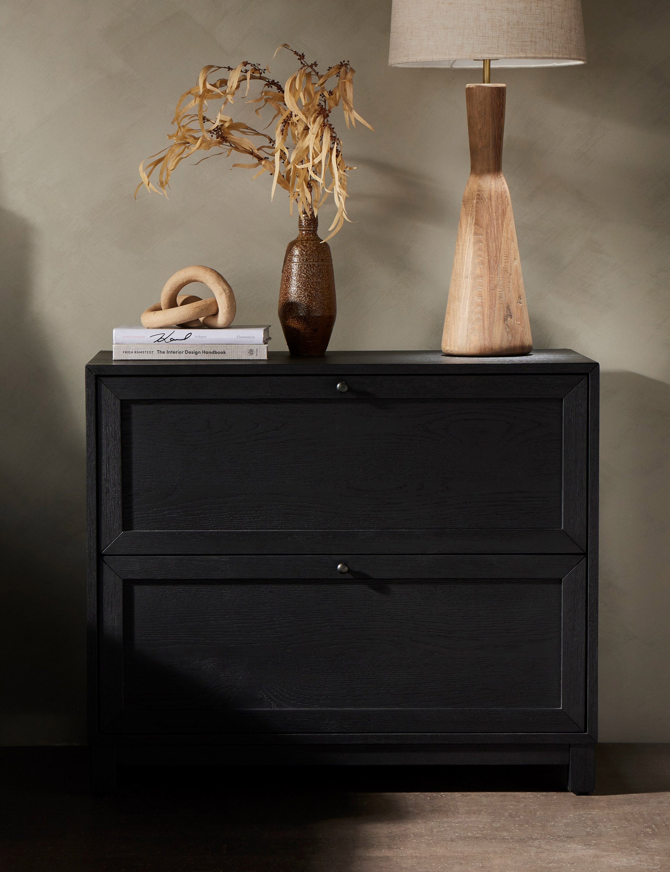 Carly Nightstand : Black