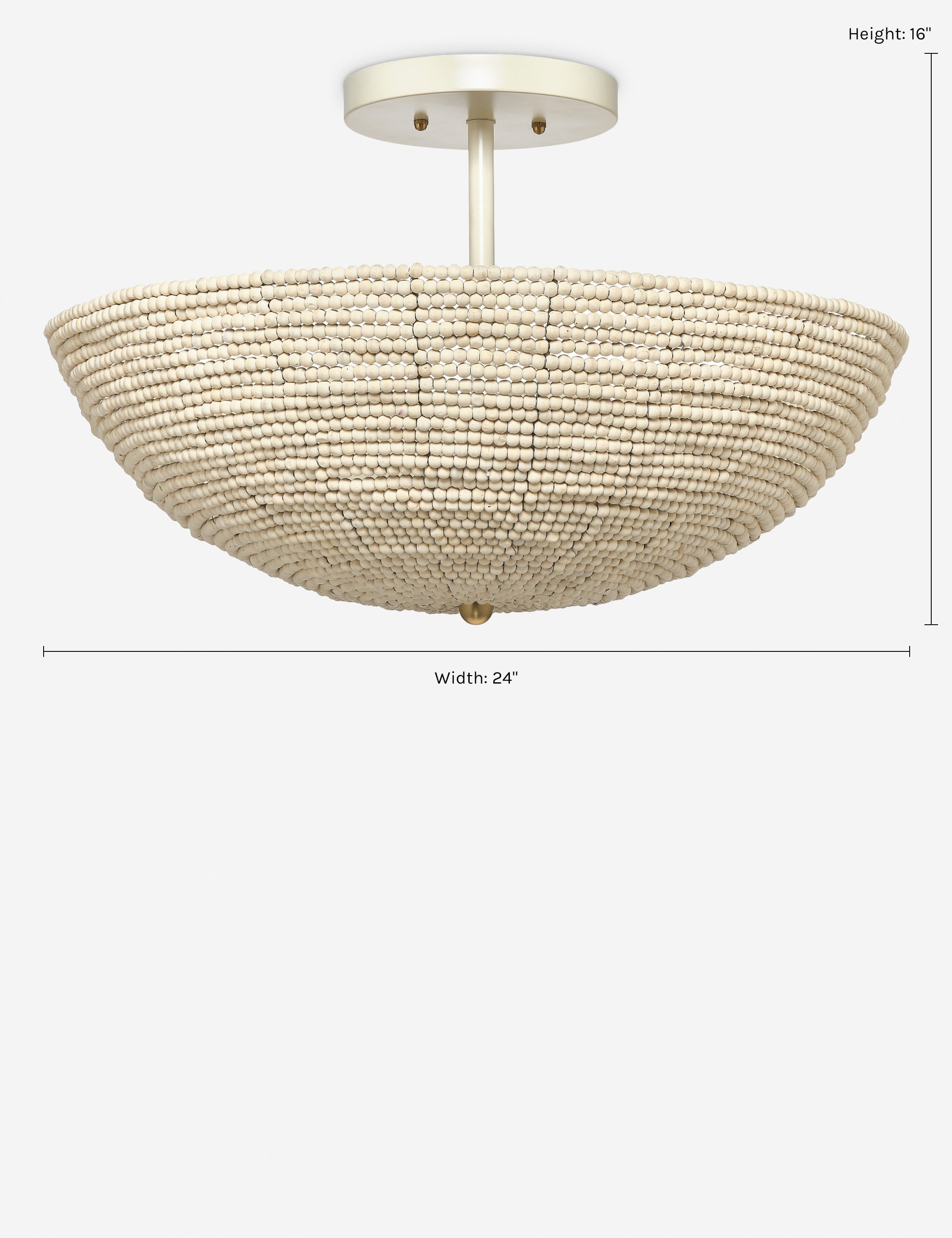 Essie Semi-Flush Mount Light