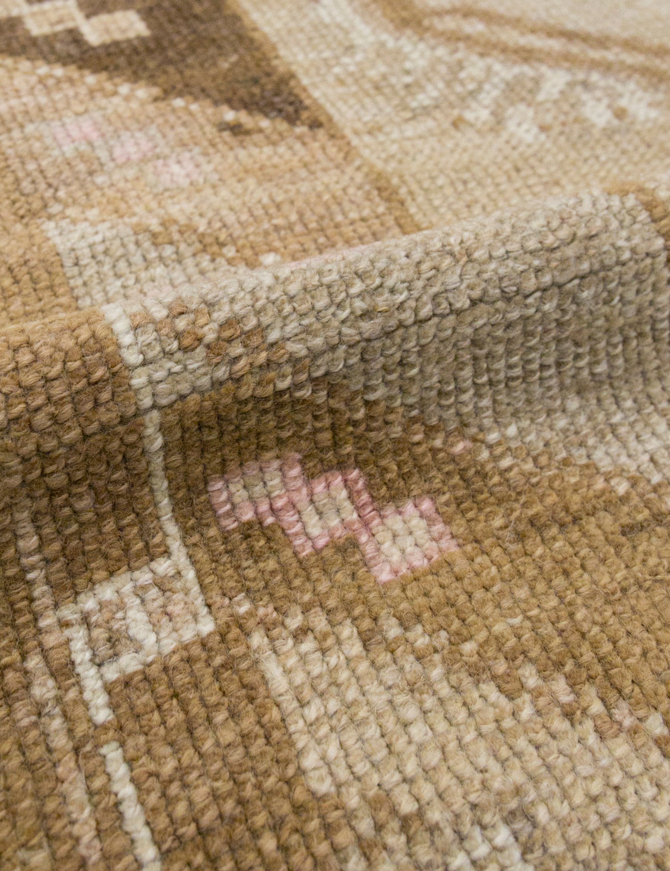 Vintage Turkish Hand-Knotted Wool Runner Rug No. 209, 2'6