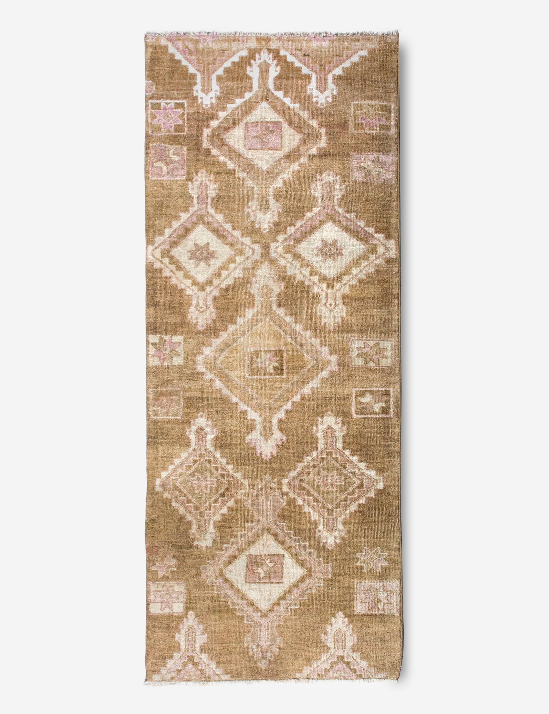 Vintage Turkish Hand-Knotted Wool Rug No. 358, 3'3