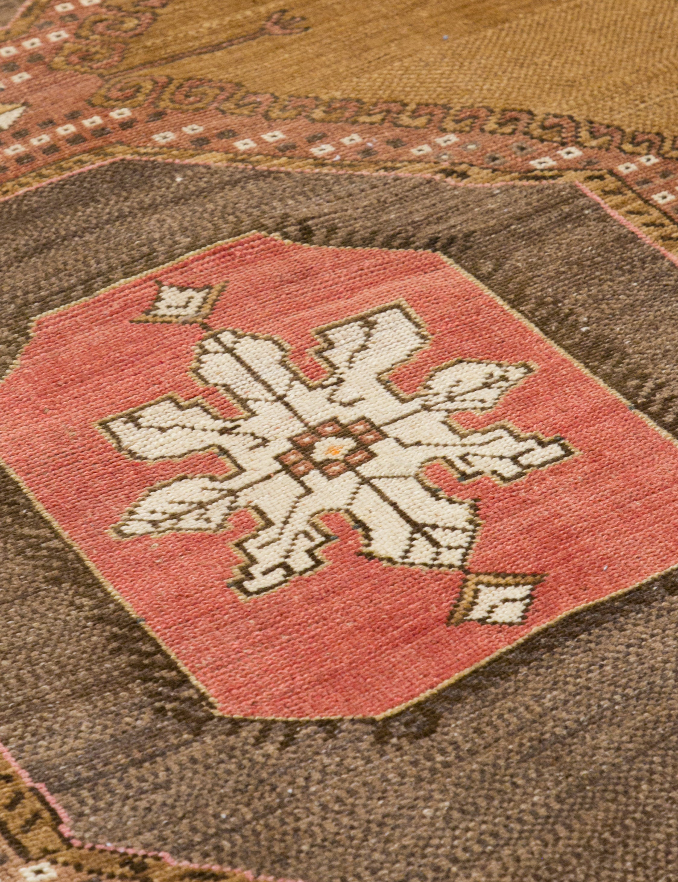 Vintage Turkish Hand-Knotted Wool Rug No. 374, 5'6