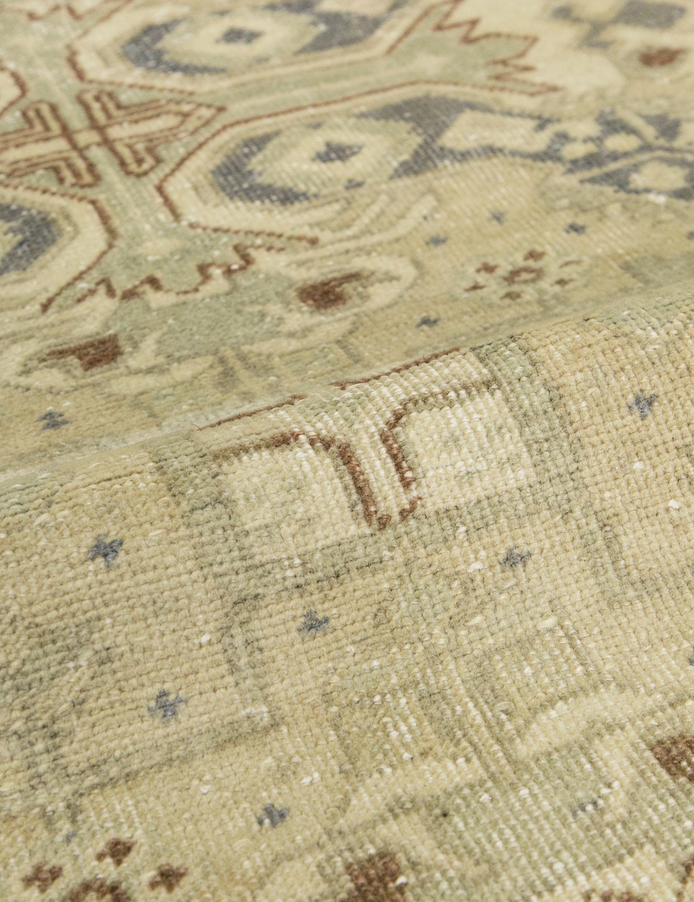 Vintage Turkish Hand-Knotted Wool Rug No. 382, 6'5