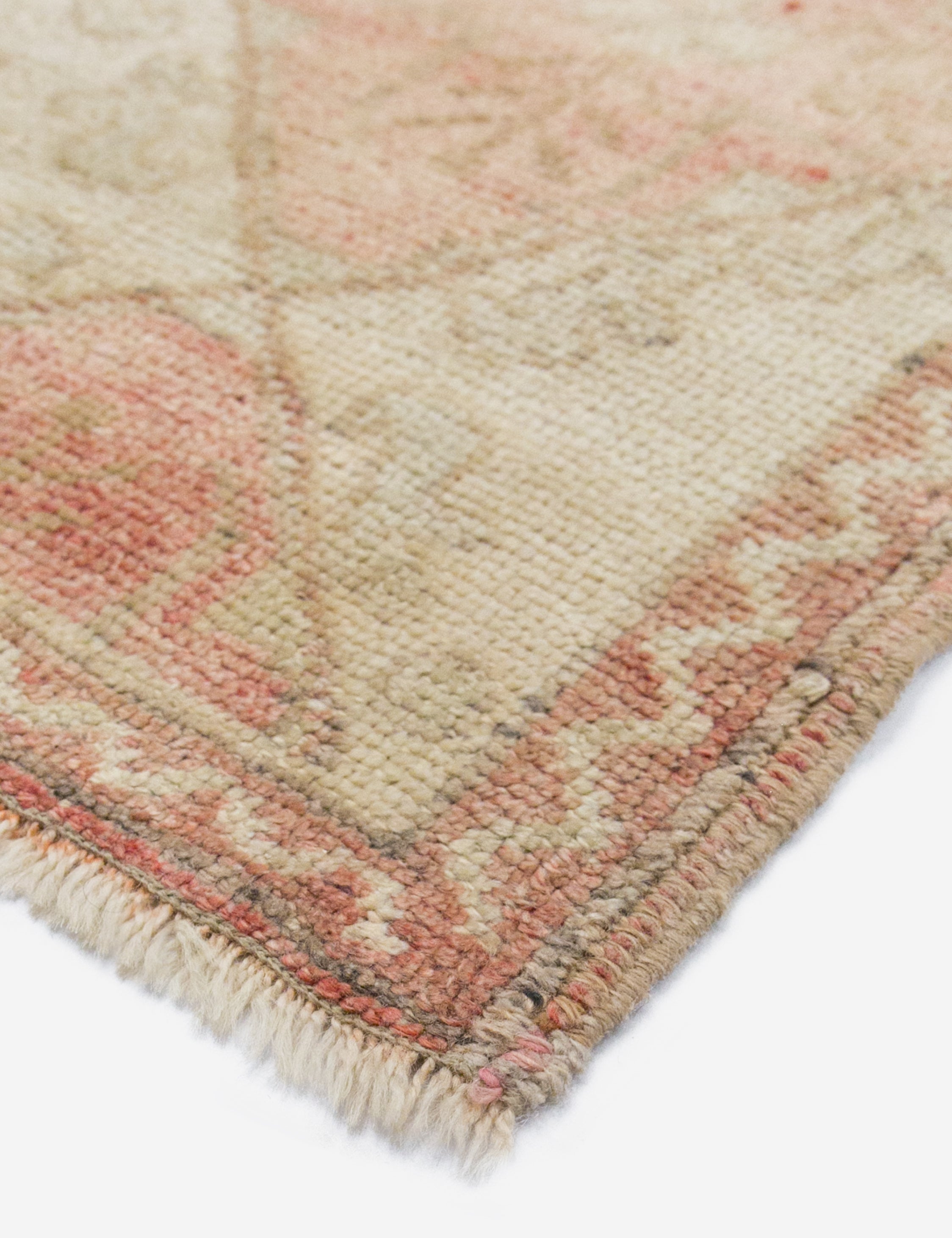 Vintage Turkish Hand-Knotted Wool Rug No. 380, 6'4