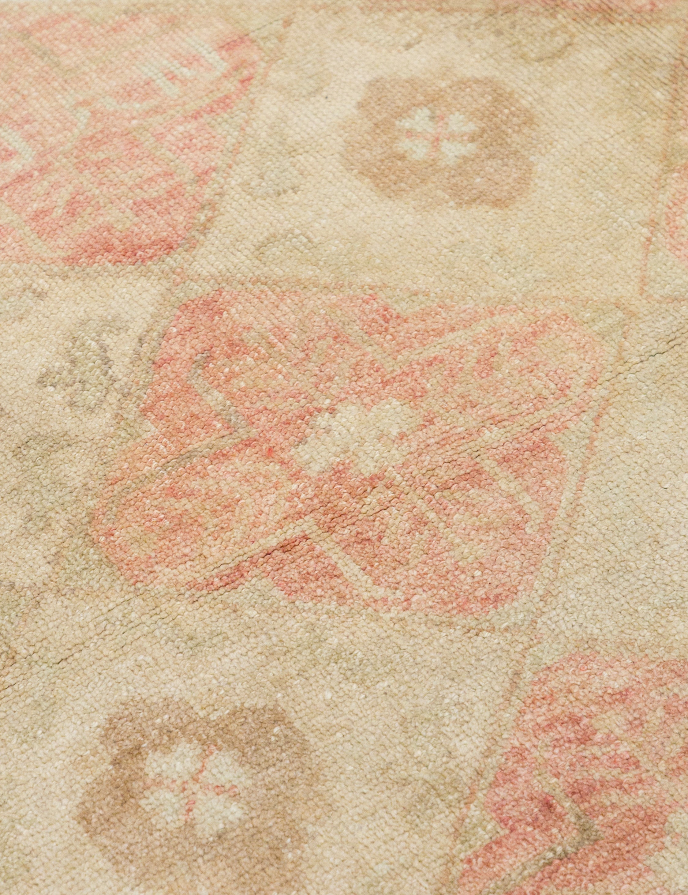 Vintage Turkish Hand-Knotted Wool Rug No. 380, 6'4