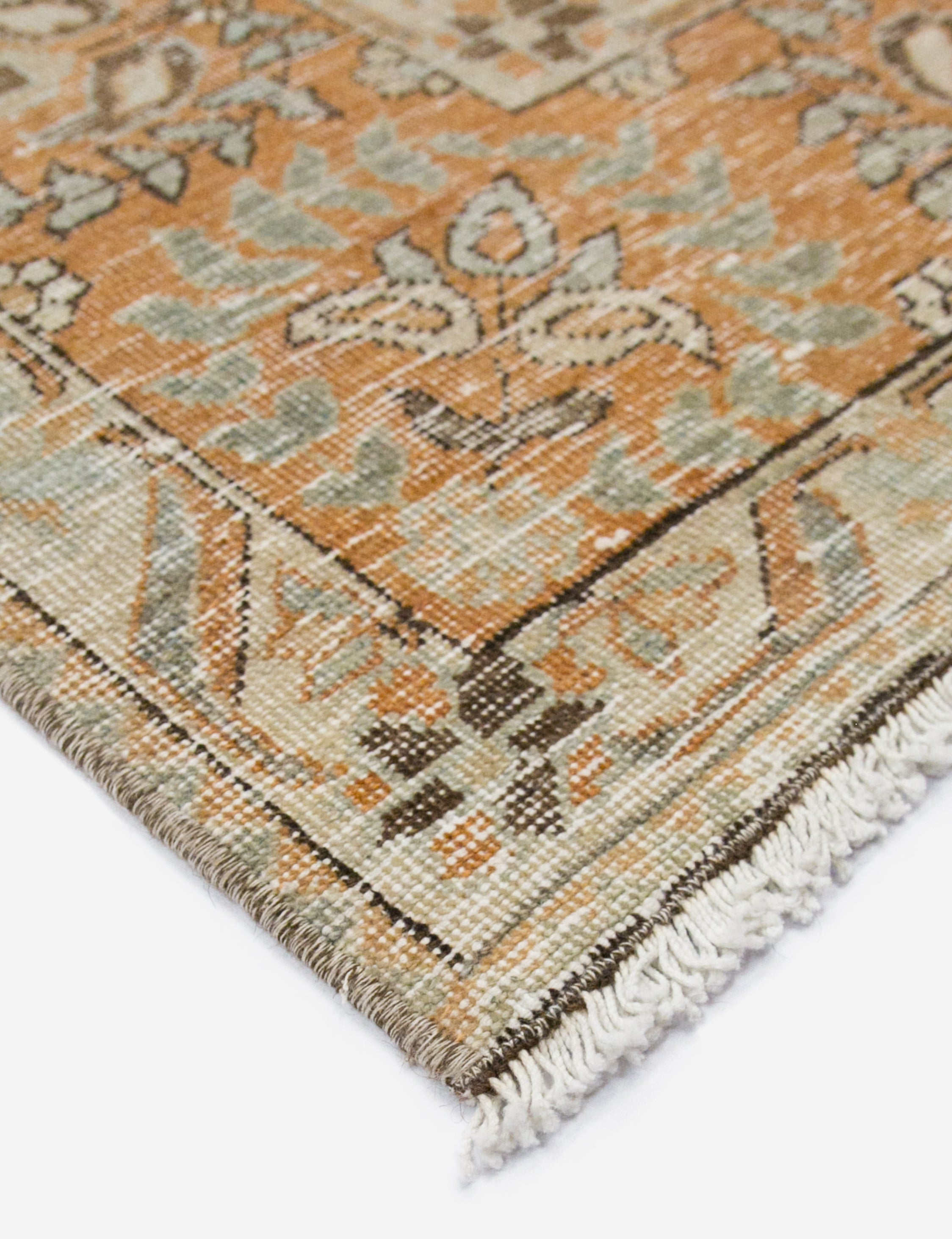 Vintage Turkish Hand-Knotted Wool Rug No. 377, 6'11