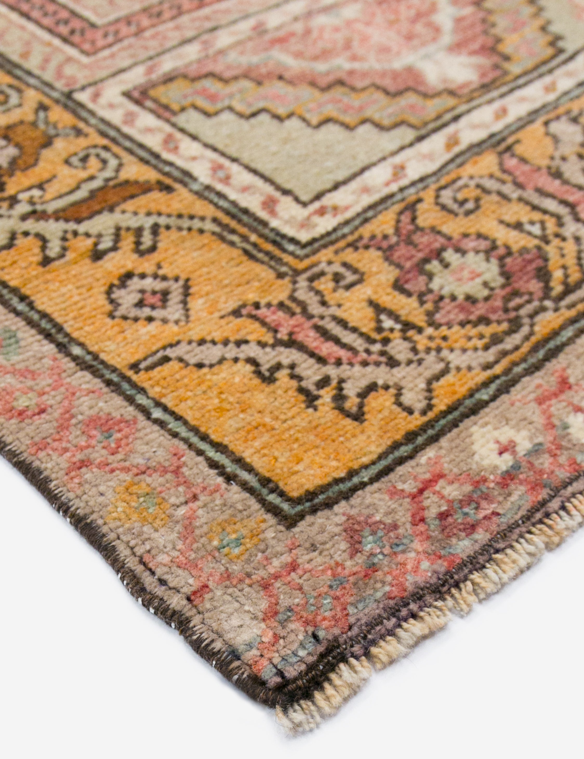 Vintage Turkish Hand-Knotted Wool Rug No. 406, 5'3