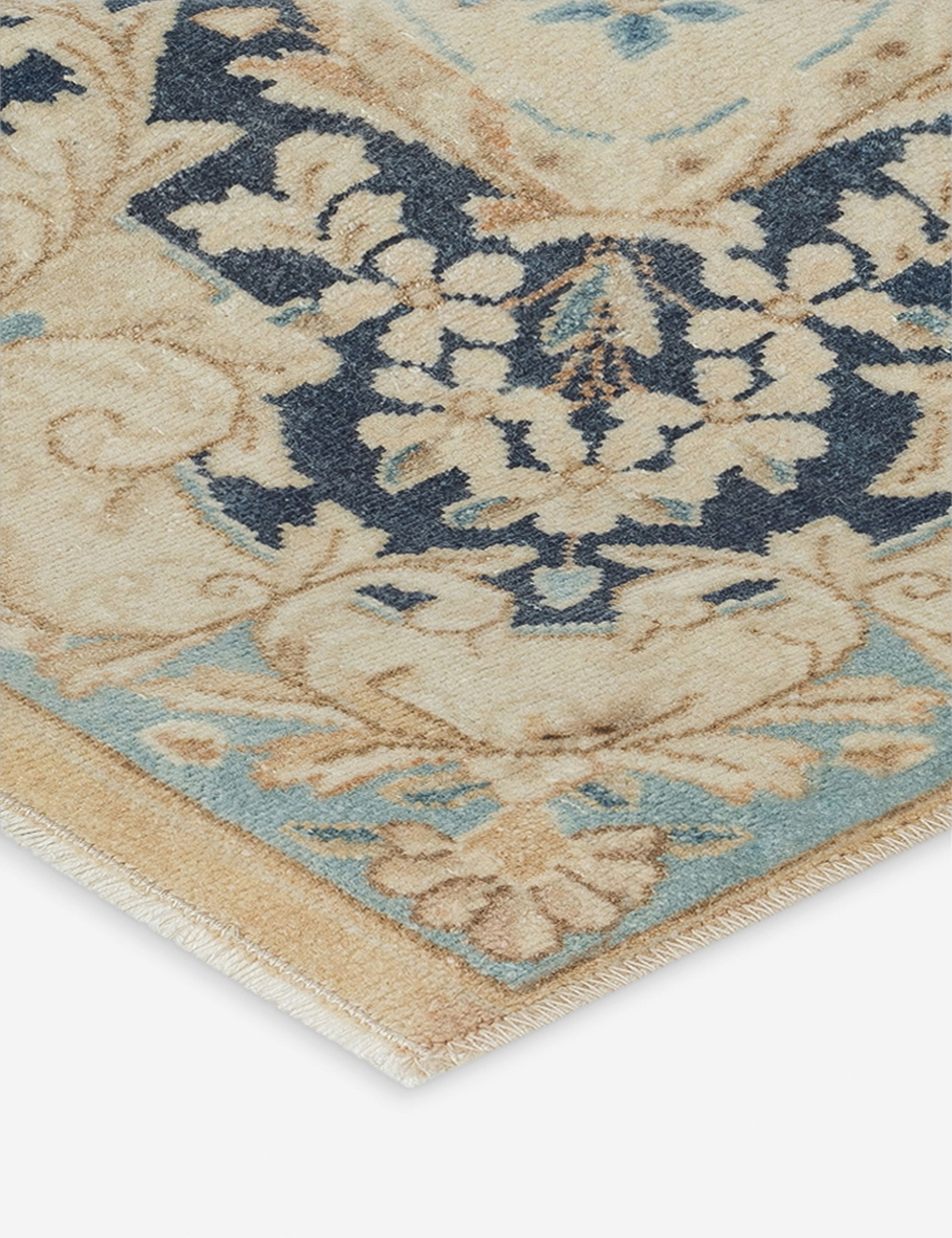 Vintage Turkish Hand-Knotted Wool Rug No. 397, 9'8