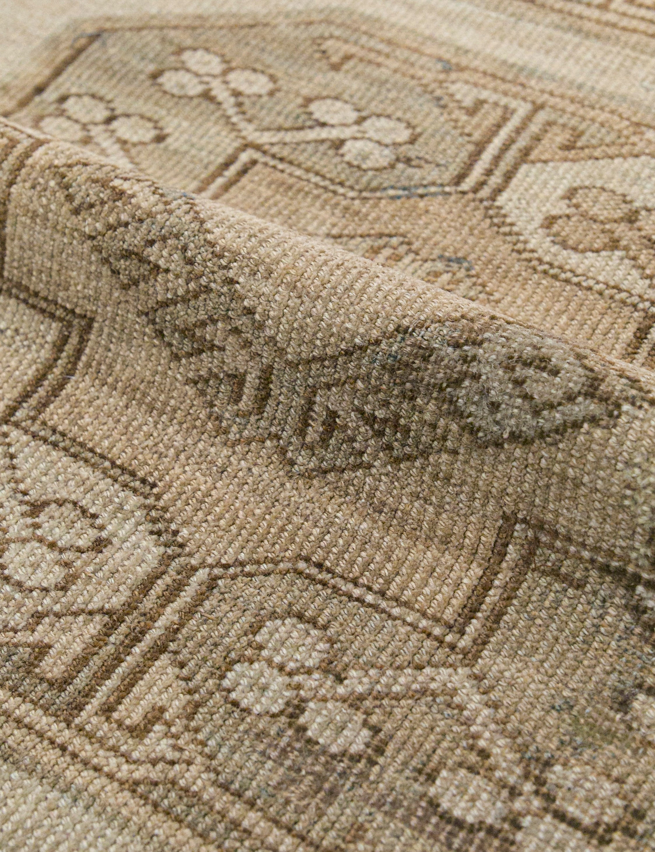 Vintage Turkish Hand-Knotted Wool Rug No. 438, 6'5