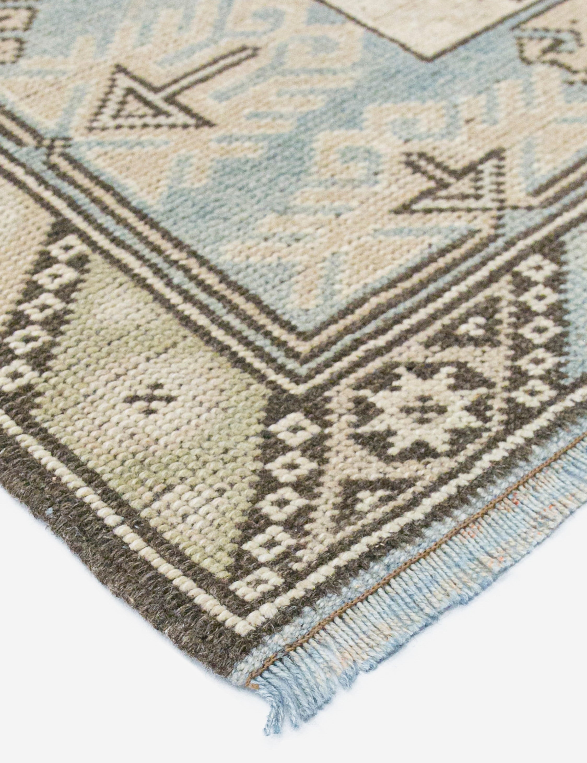 Vintage Turkish Hand-Knotted Wool Rug No. 439, 6'4
