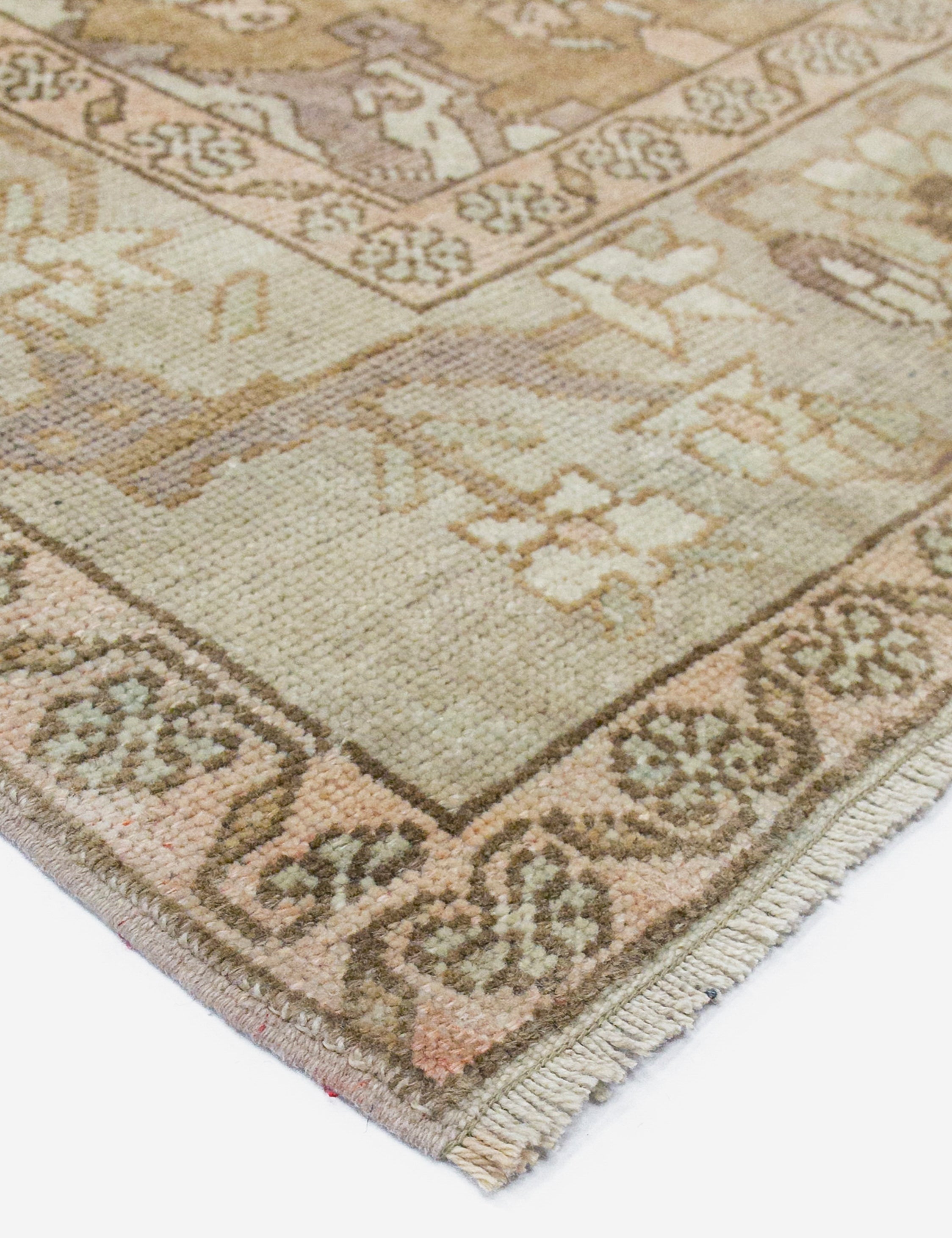 Vintage Turkish Hand-Knotted Wool Rug No. 441, 5'12