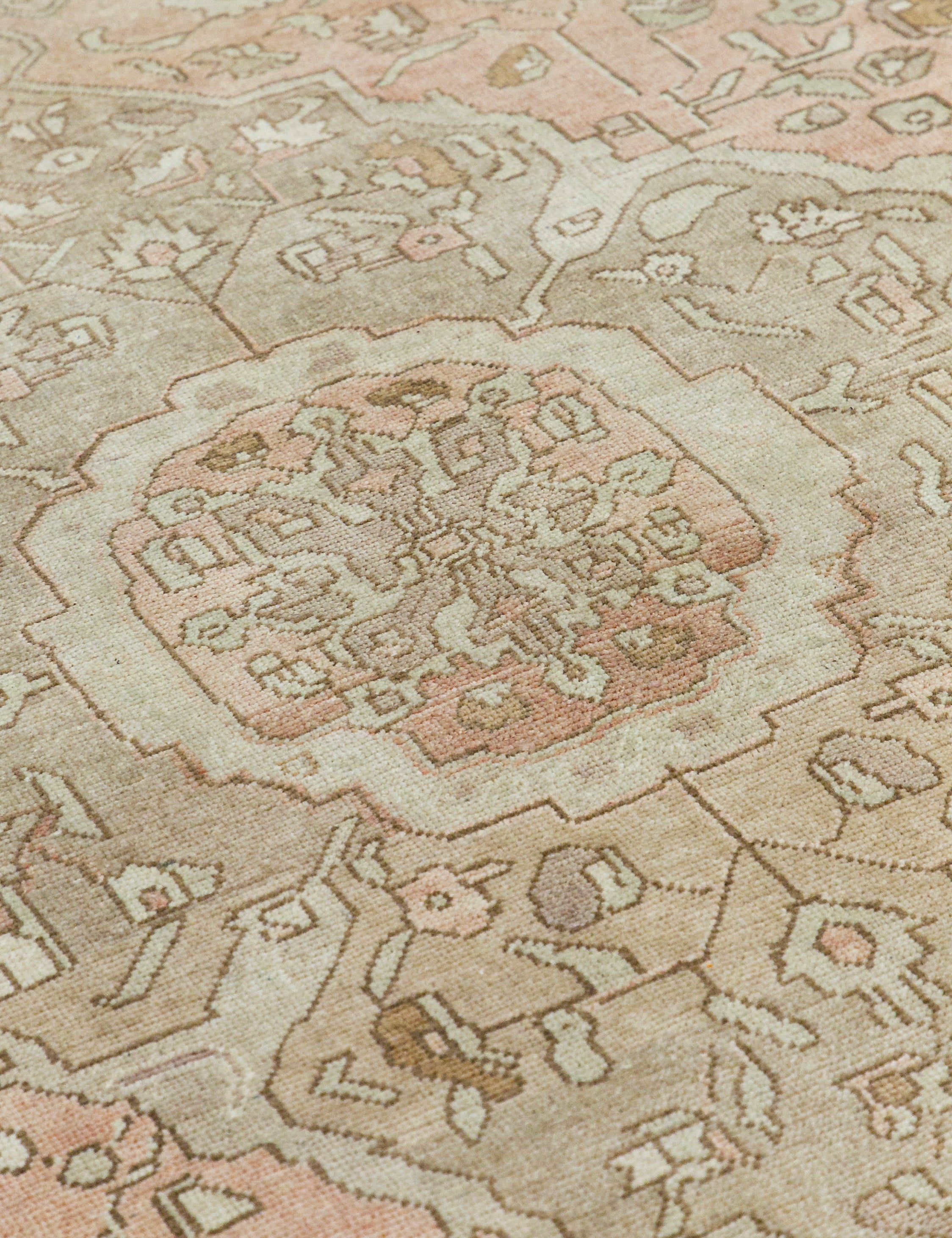 Vintage Turkish Hand-Knotted Wool Rug No. 441, 5'12