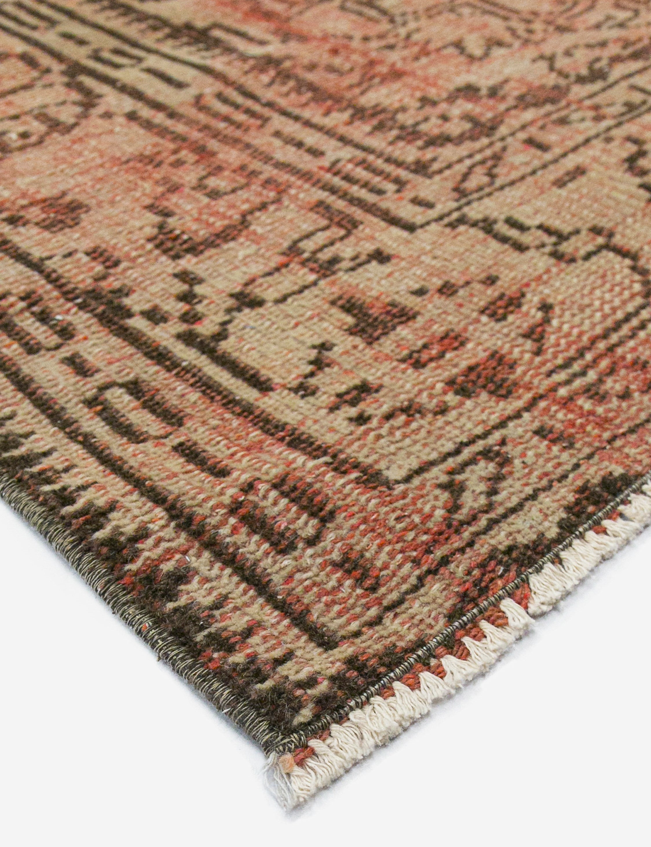 Vintage Turkish Hand-Knotted Wool Rug No. 442, 6' x 9'2