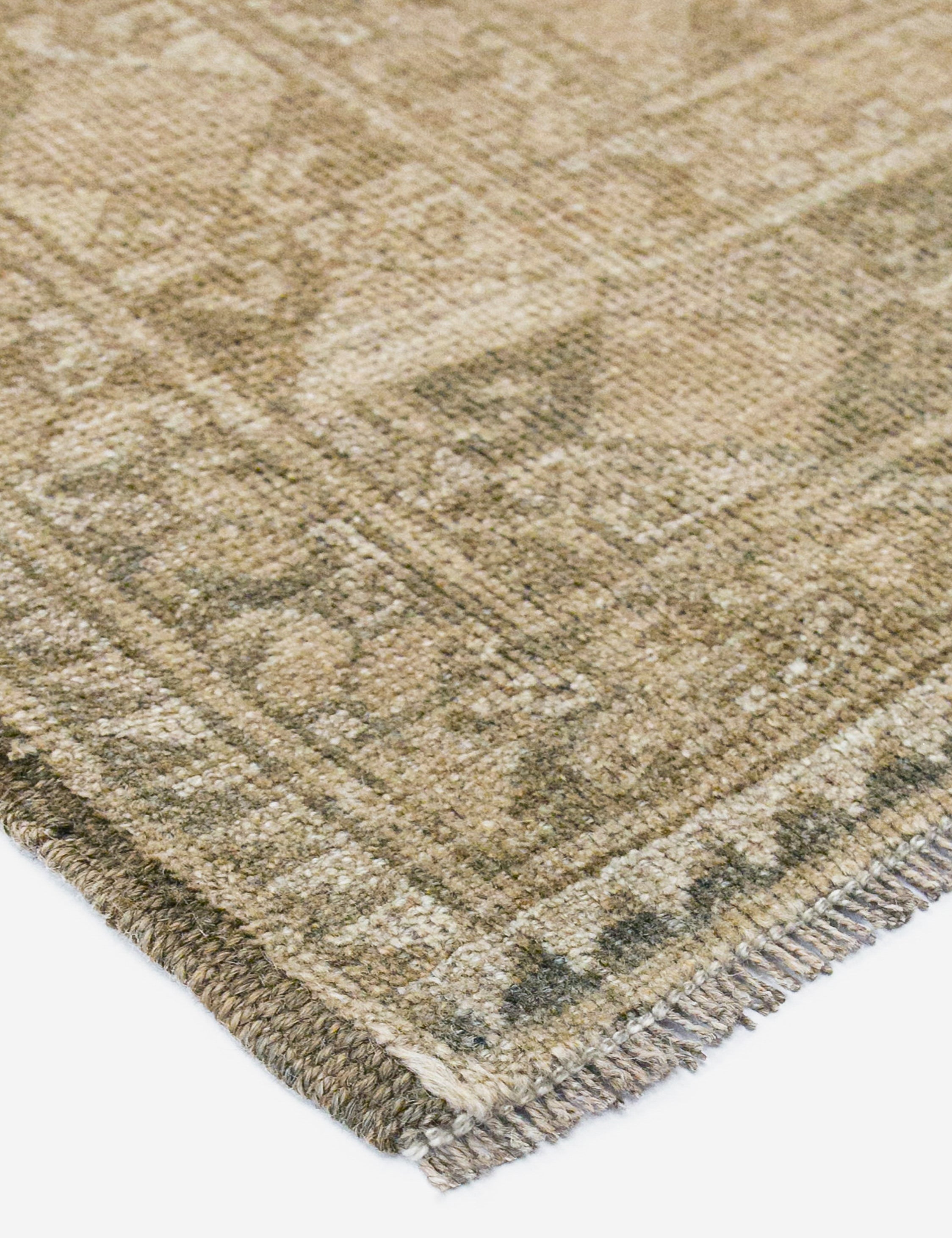 Vintage Turkish Hand-Knotted Wool Rug No. 444, 7'5