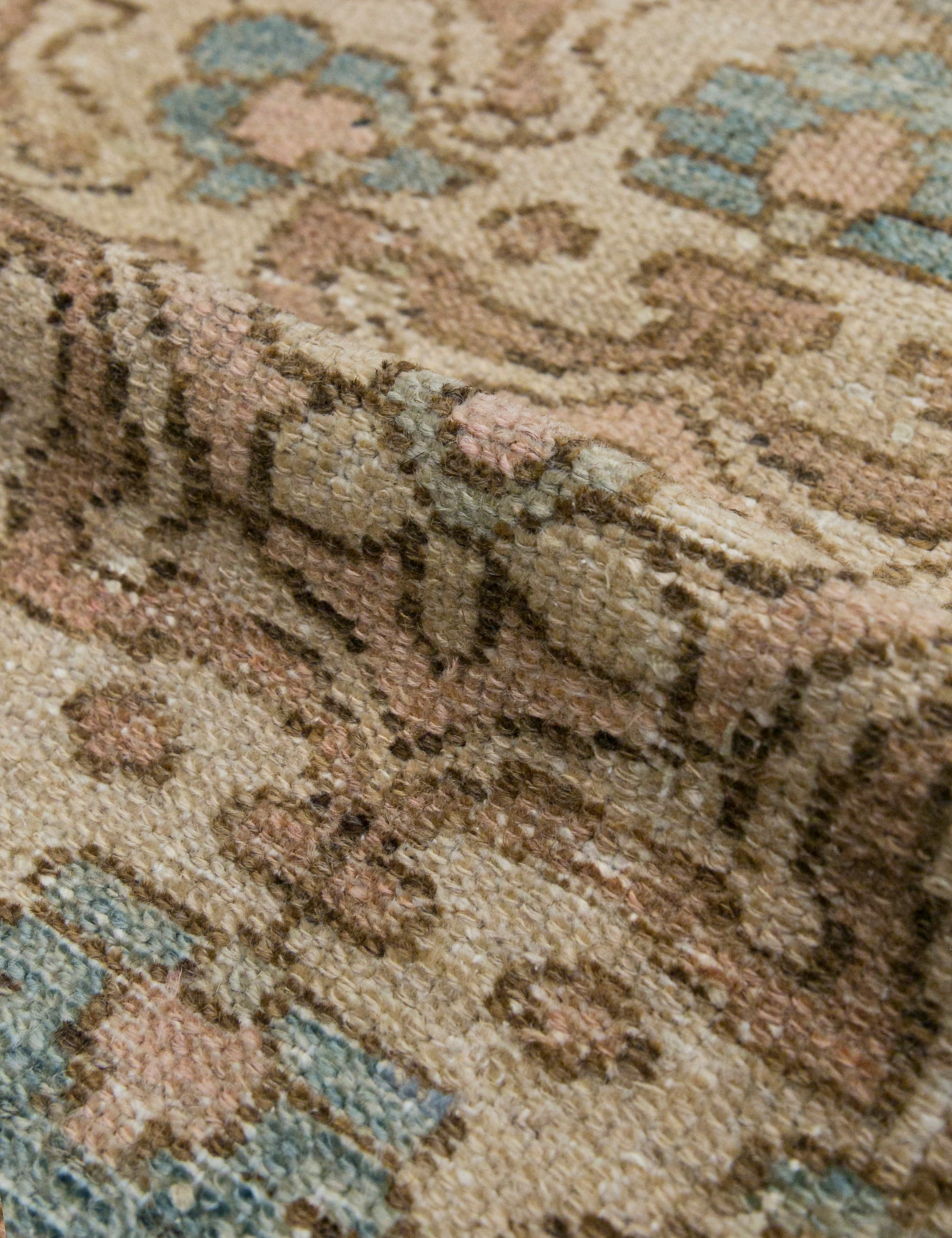 Vintage Turkish Hand-Knotted Wool Rug No. 445, 3'8