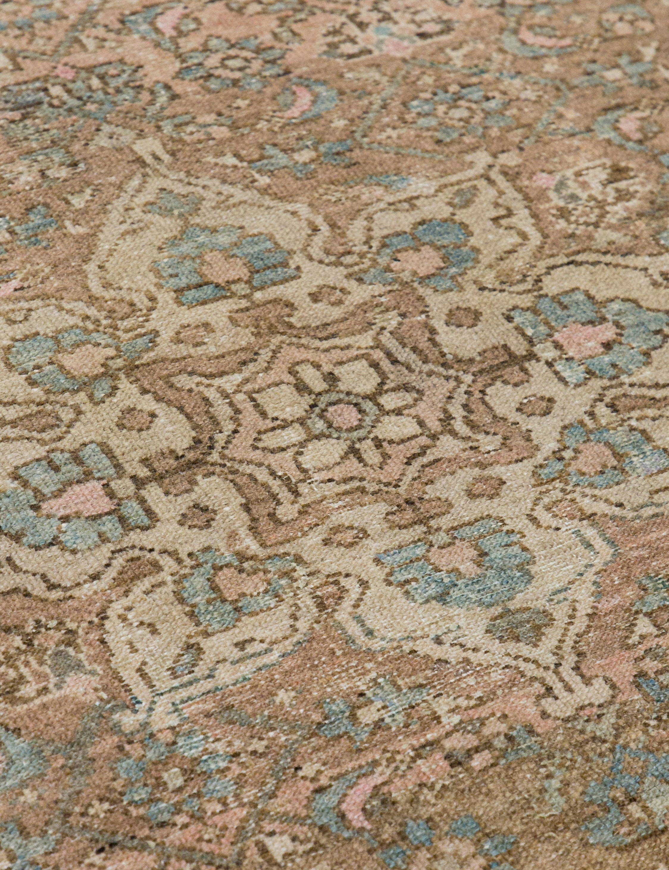 Vintage Turkish Hand-Knotted Wool Rug No. 445, 3'8