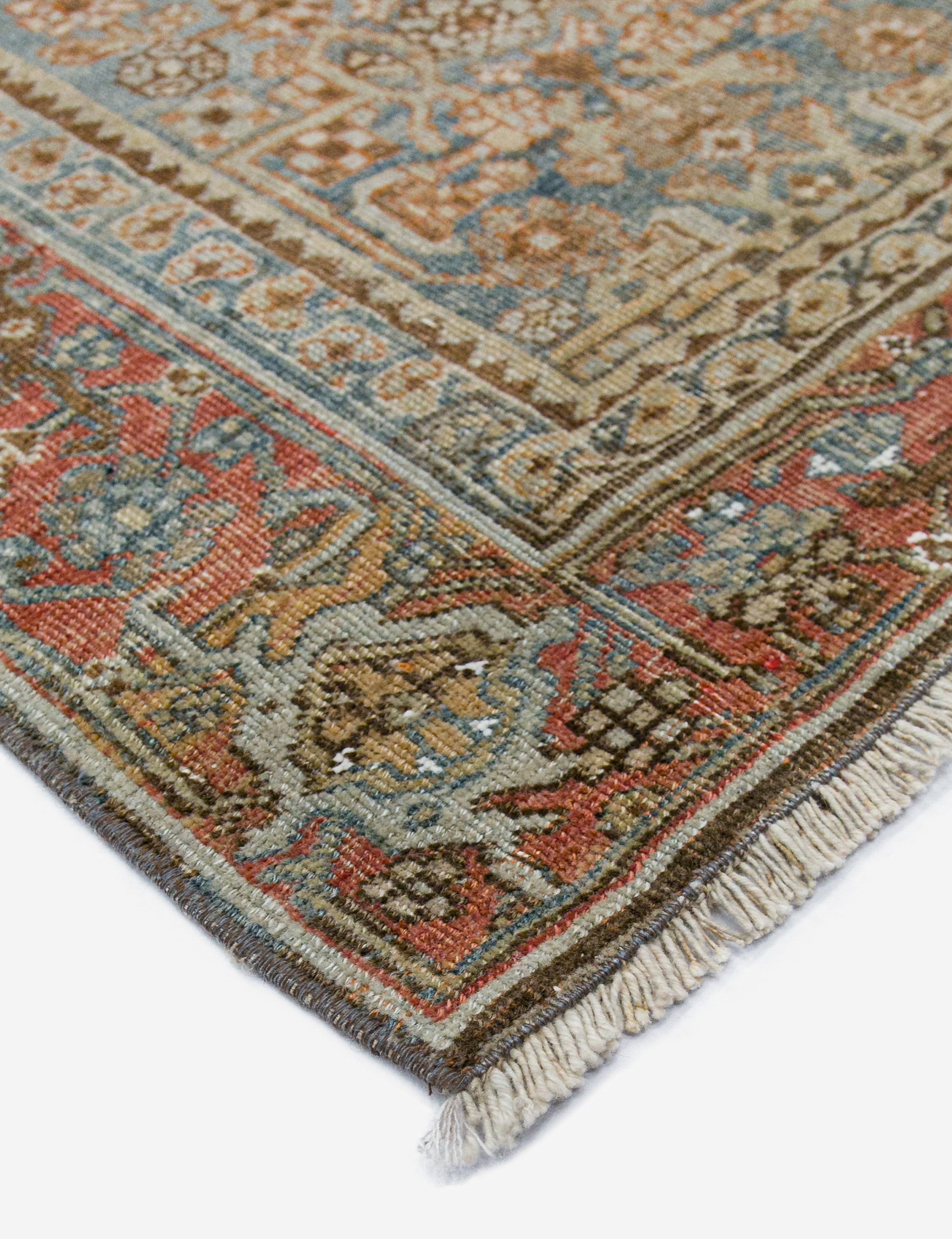 Vintage Turkish Hand-Knotted Wool Rug No. 448, 3'8