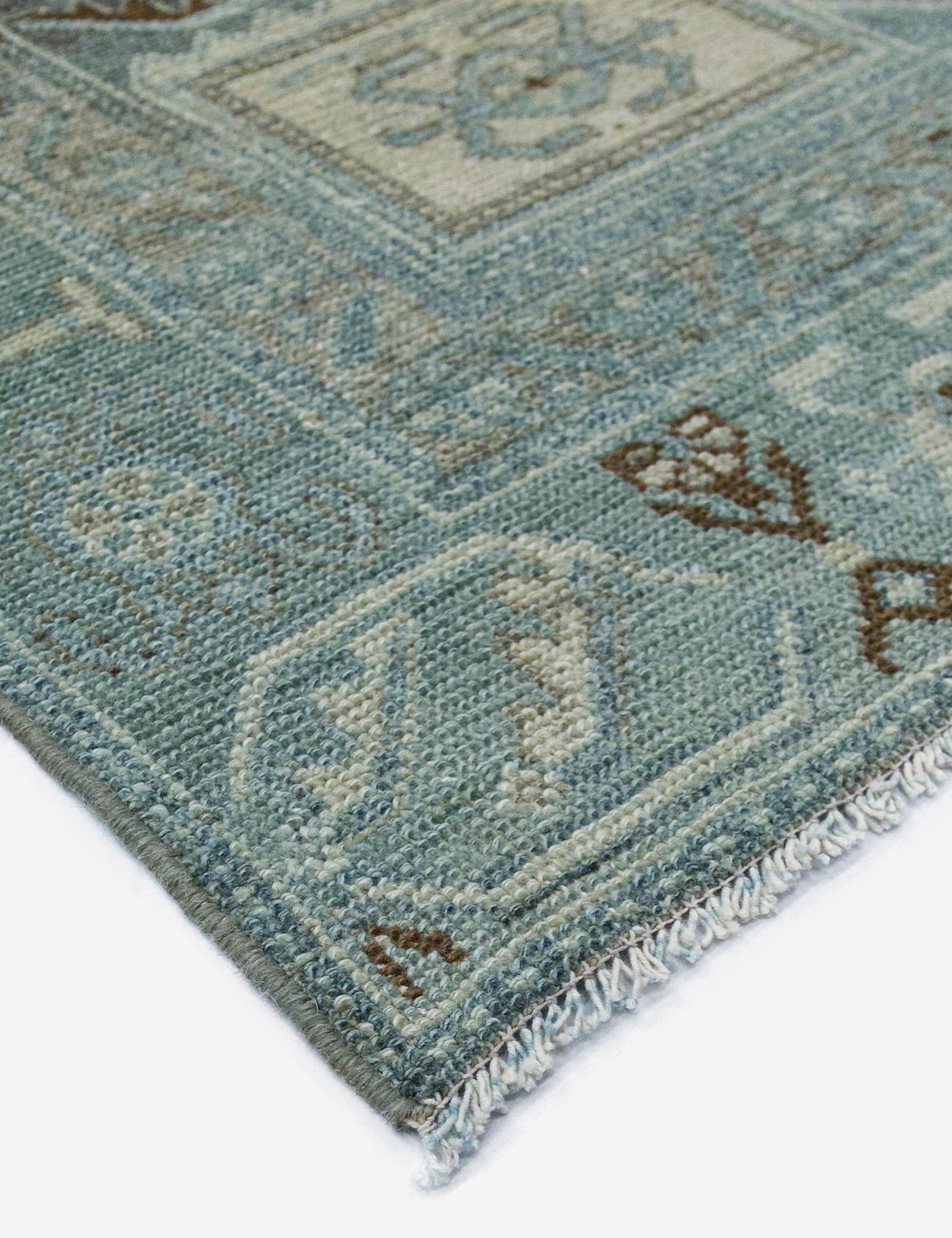 Vintage Turkish Hand-Knotted Wool Rug No. 451, 4'3