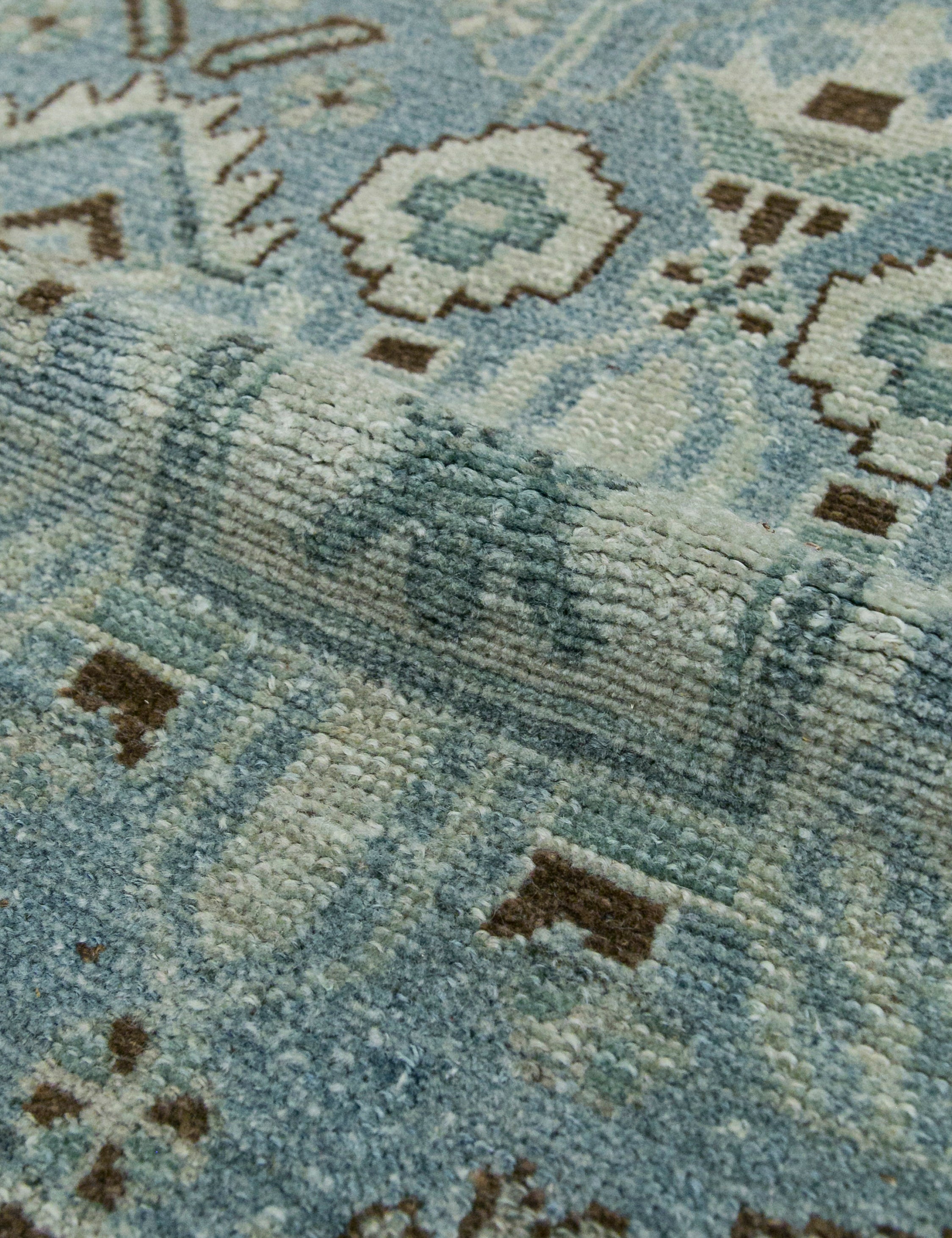 Vintage Turkish Hand-Knotted Wool Rug No. 451, 4'3