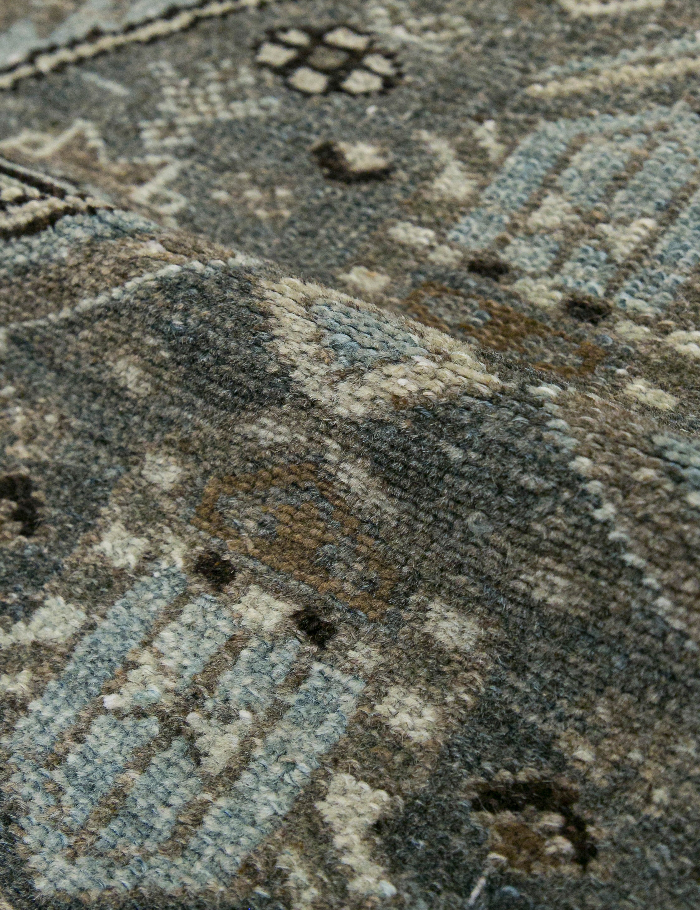 Vintage Turkish Hand-Knotted Wool Rug No. 453, 4'2