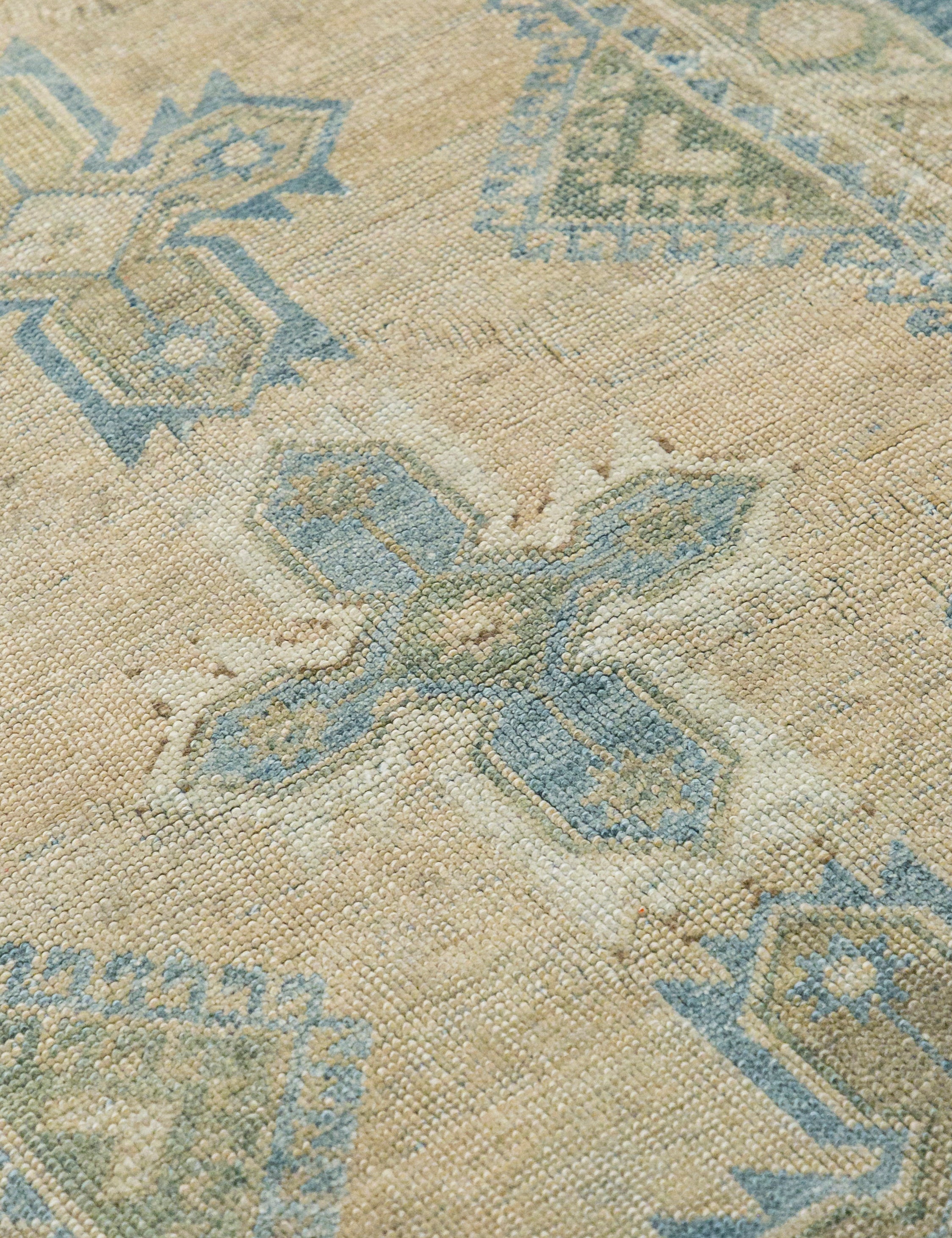 Vintage Turkish Hand-Knotted Wool Rug No. 459, 4'4