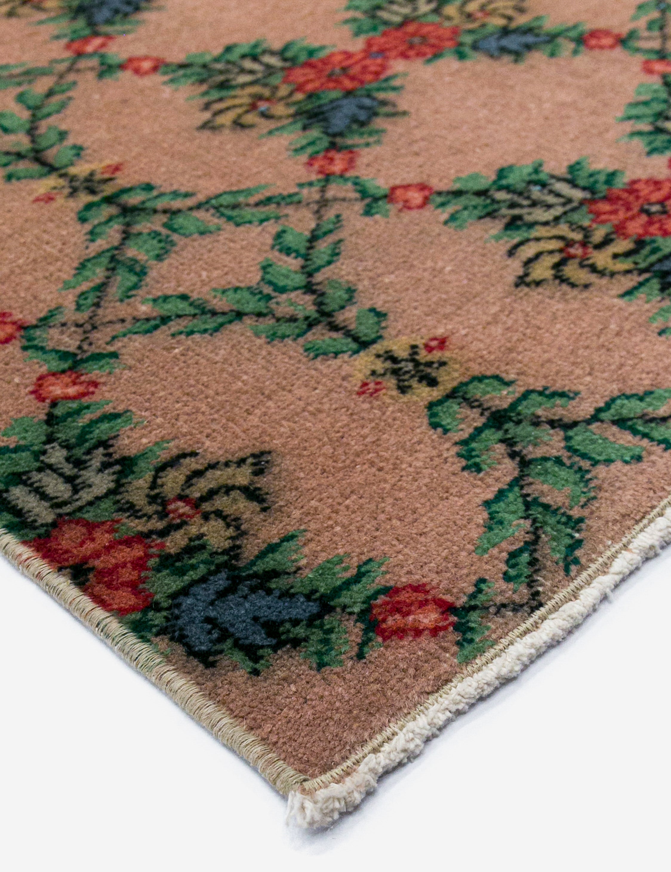 Vintage Turkish Hand-Knotted Wool Runner Rug No. 238, 2'5