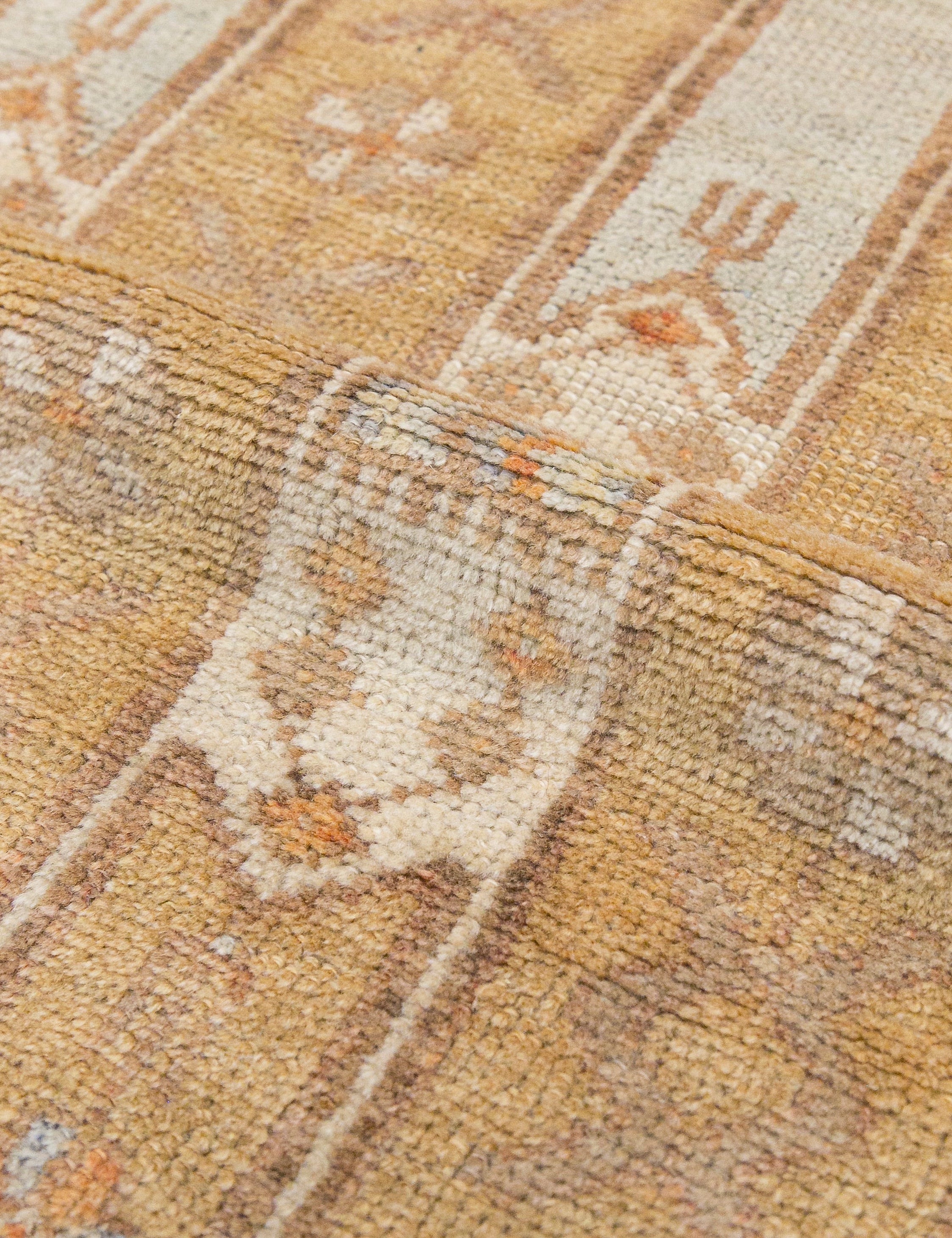 Vintage Turkish Hand-Knotted Wool Runner Rug No. 241, 2'11