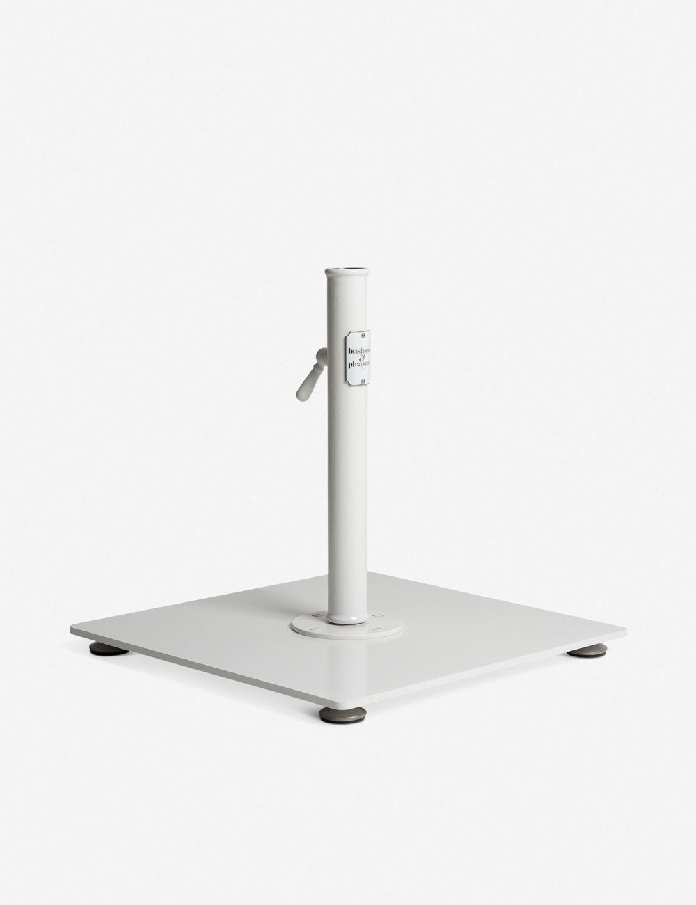 Classic white umbrella base by business and pleasure co