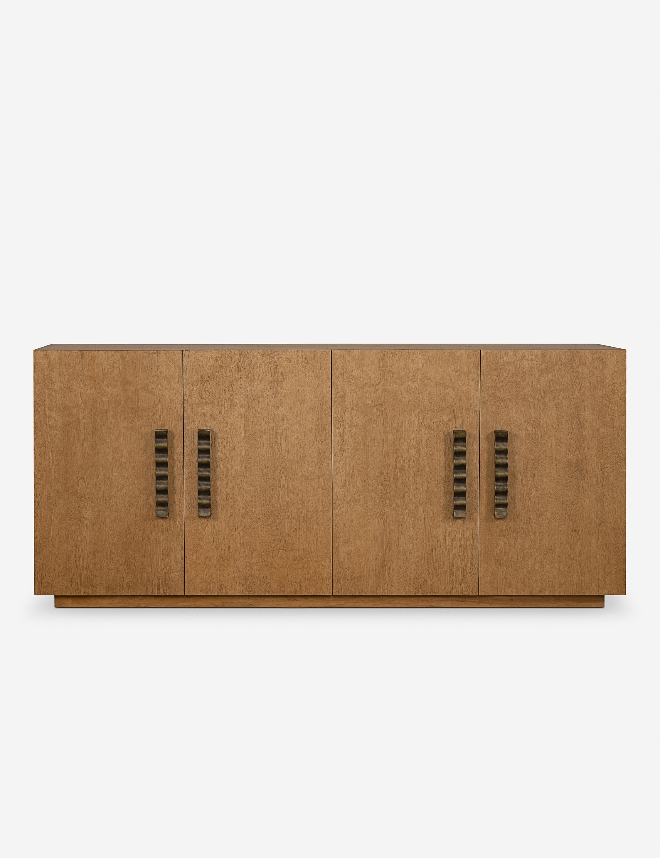 Fielder mid-century modern 4-door sideboard cabinet.