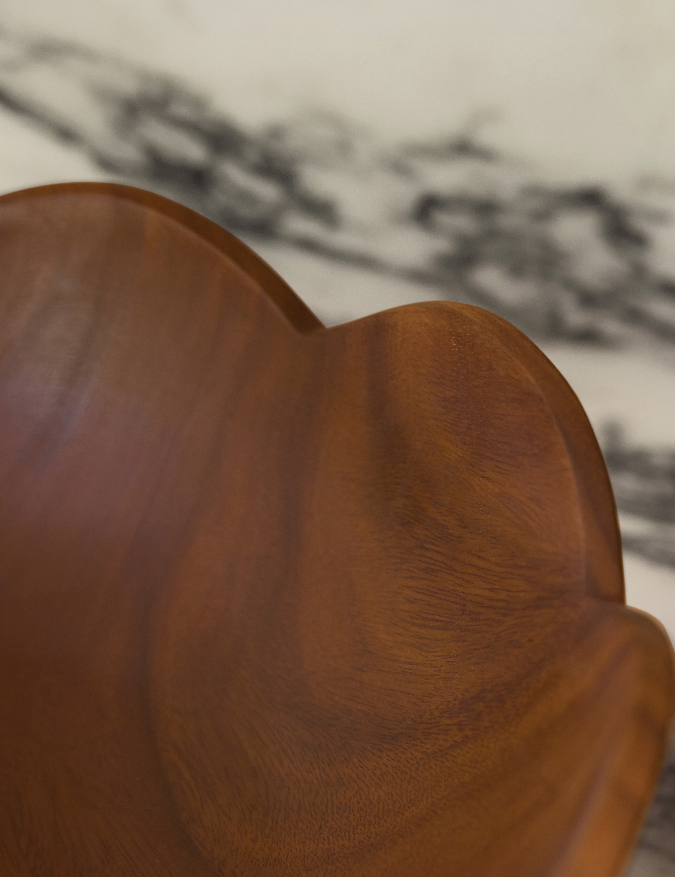 Scalloped Wood Bowl by Sarah Sherman Samuel