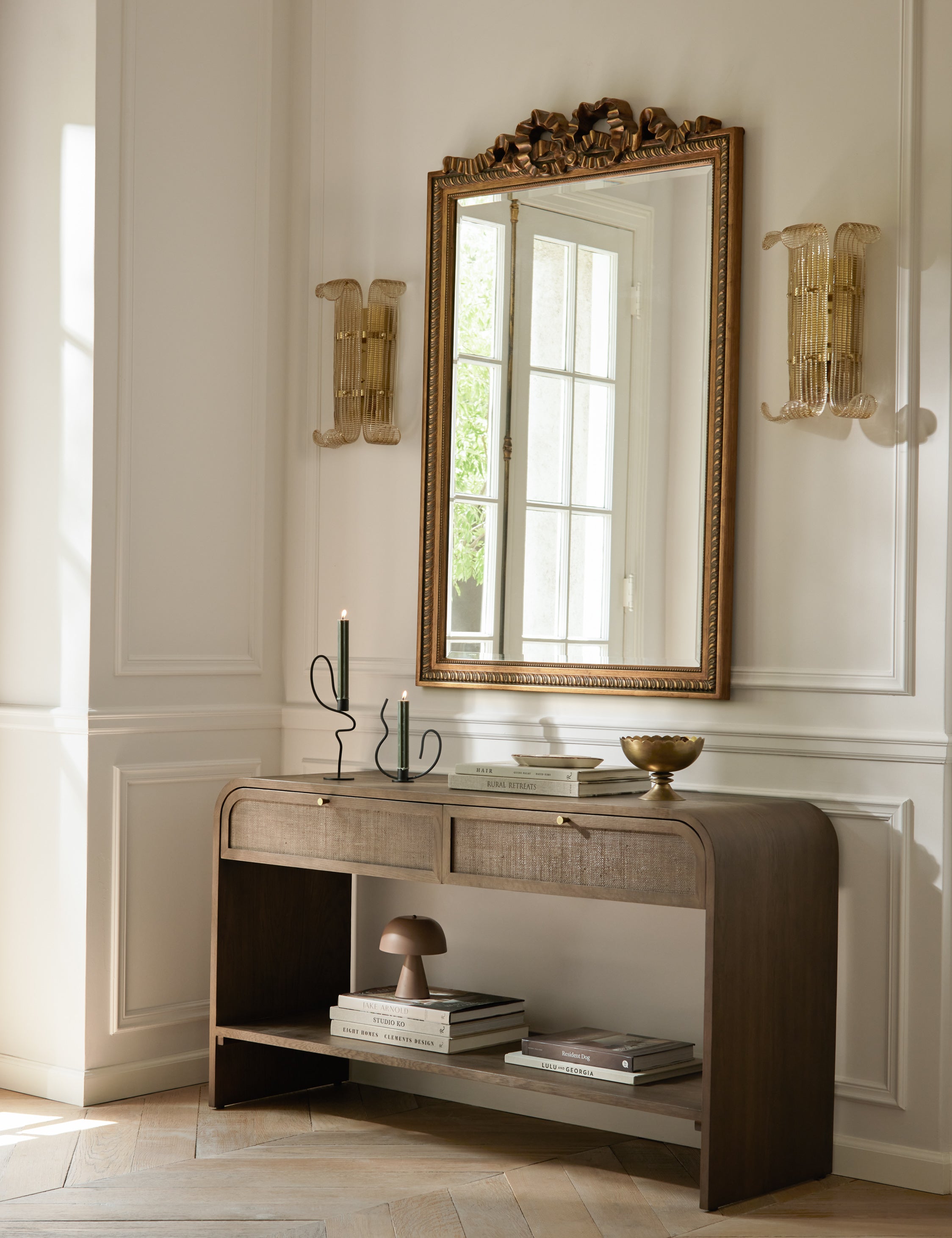 Suzette Console Table : Natural Oak