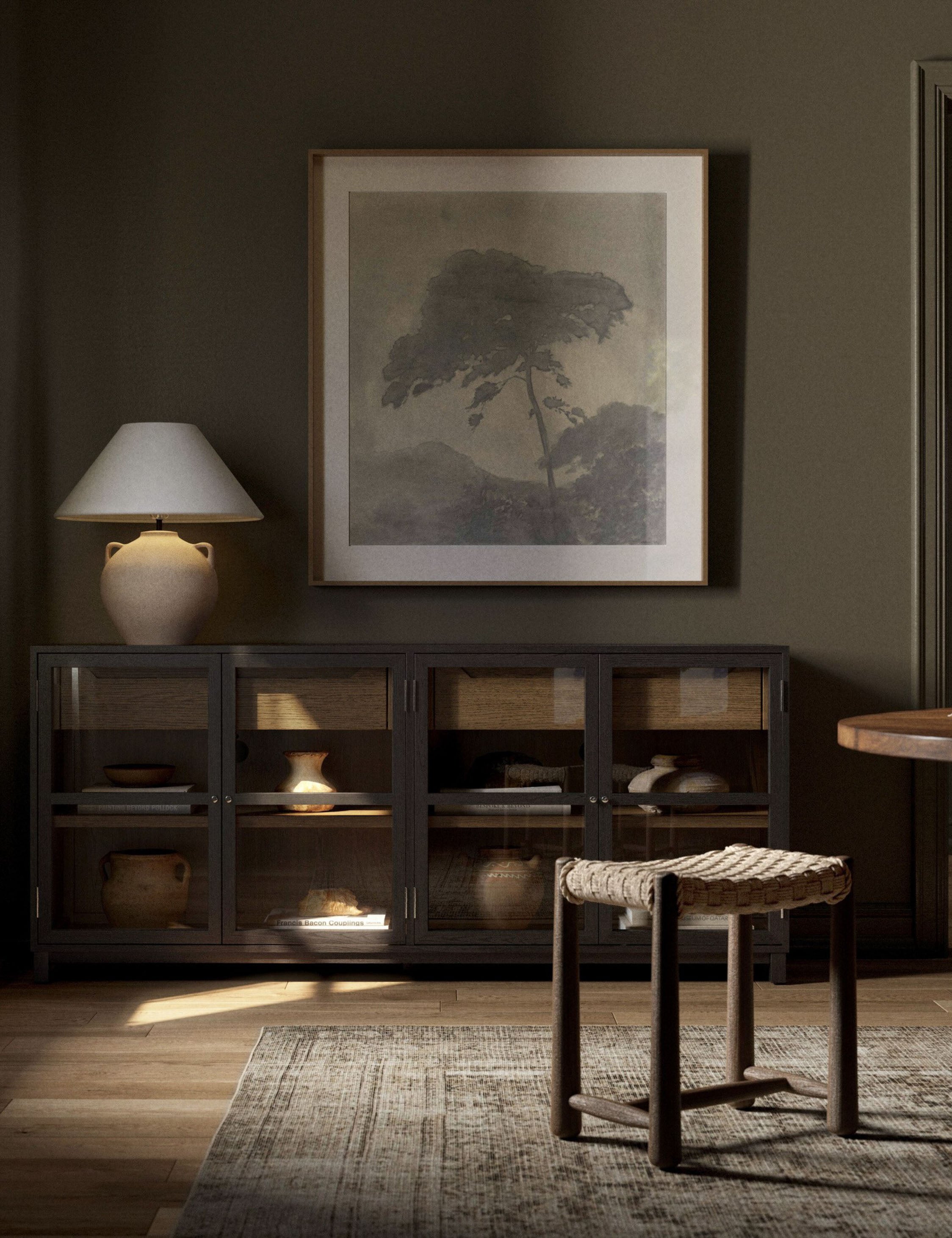 Carly Curio Sideboard : Black / 79
