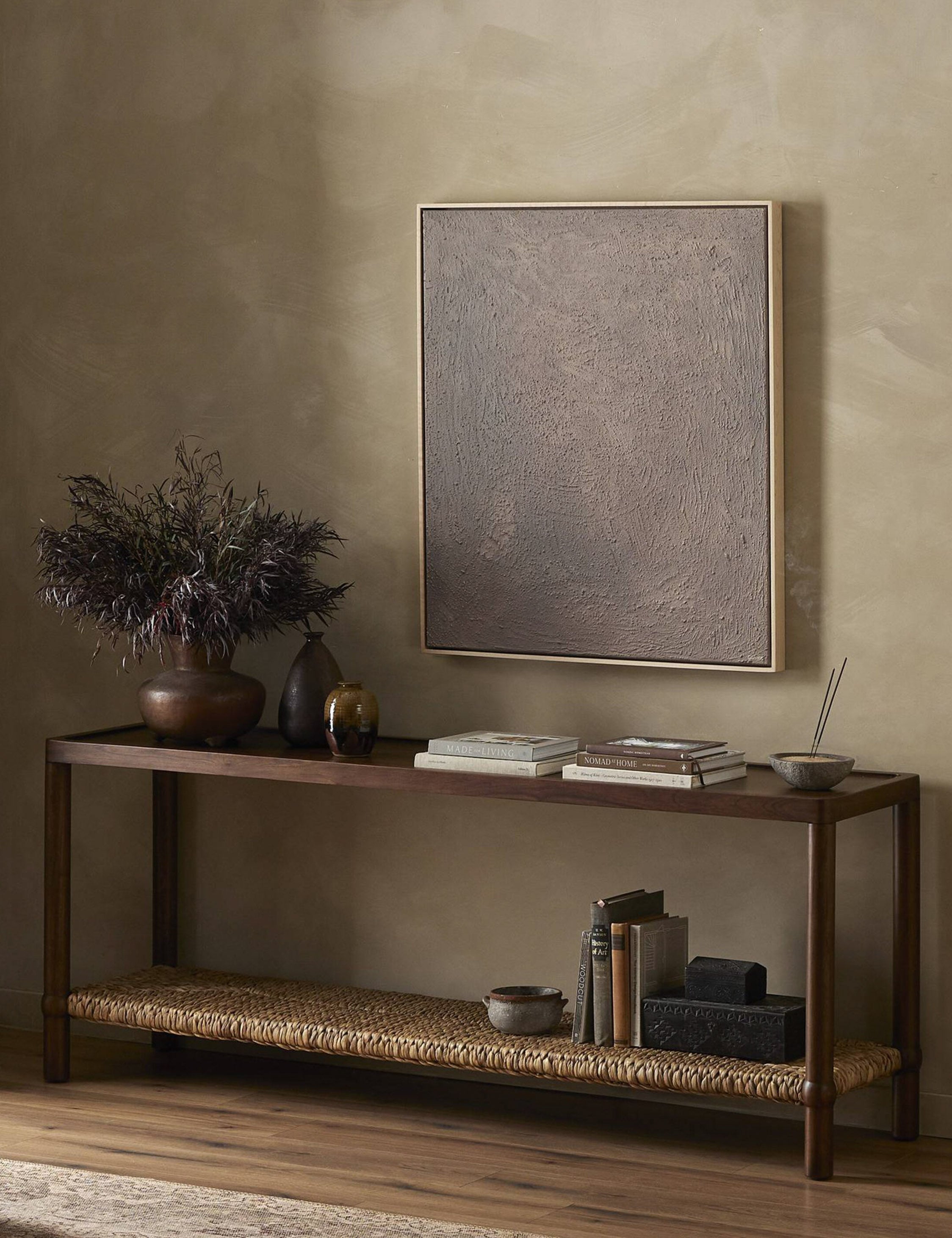 Gabriella Console Table by Amber Lewis x Four Hands : Brown