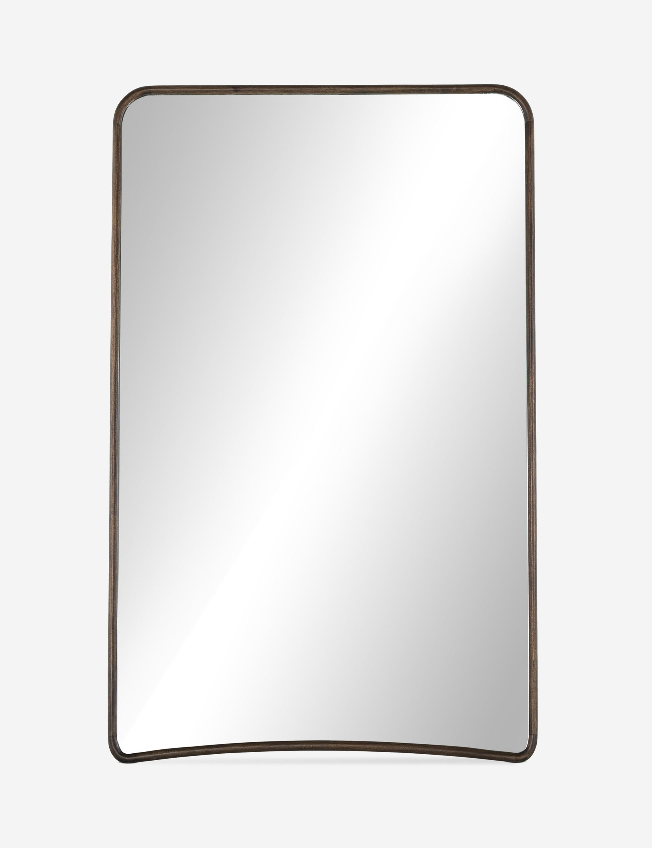 Picart arched base slim frame floor mirror