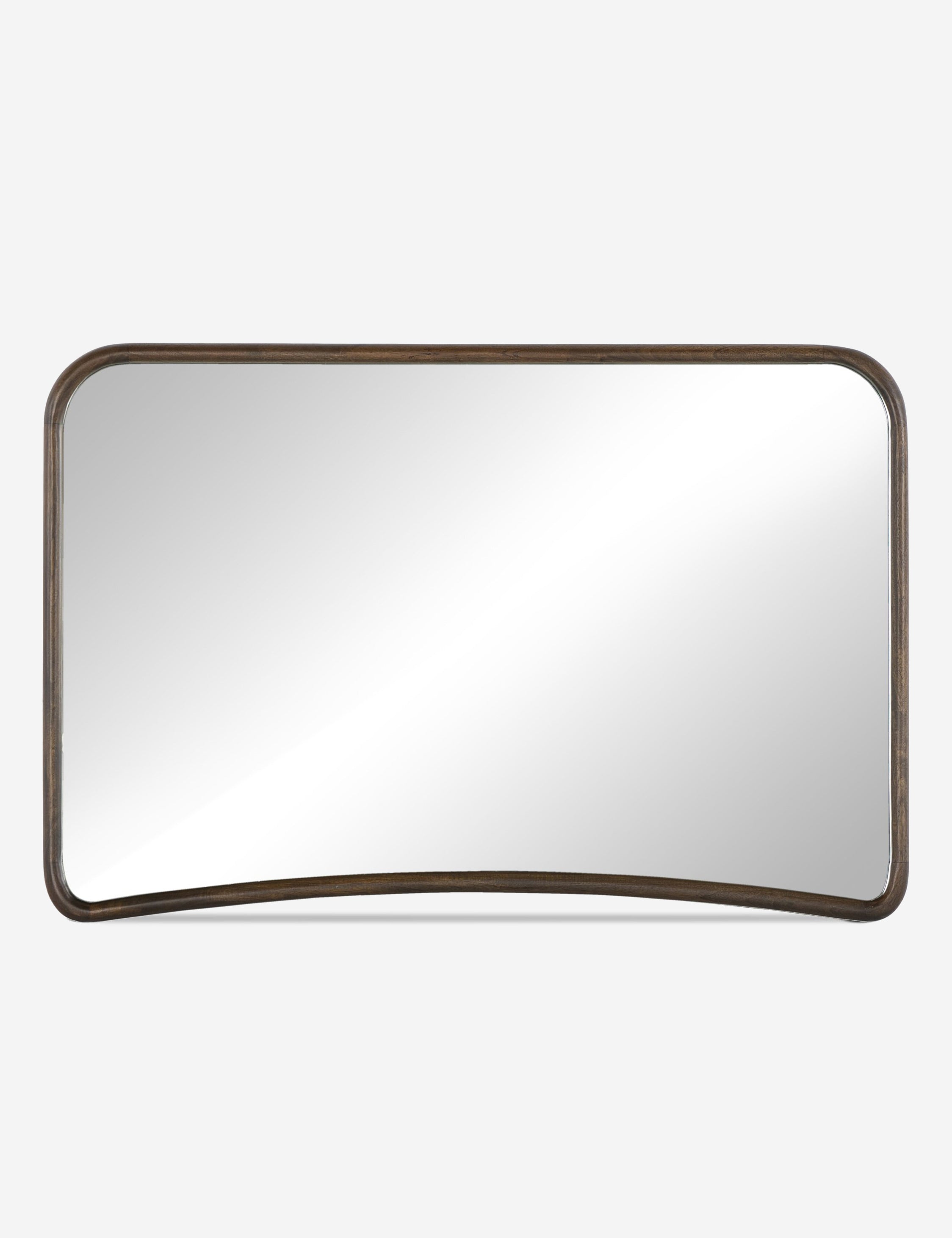 Picart arched base slim frame mantel mirror