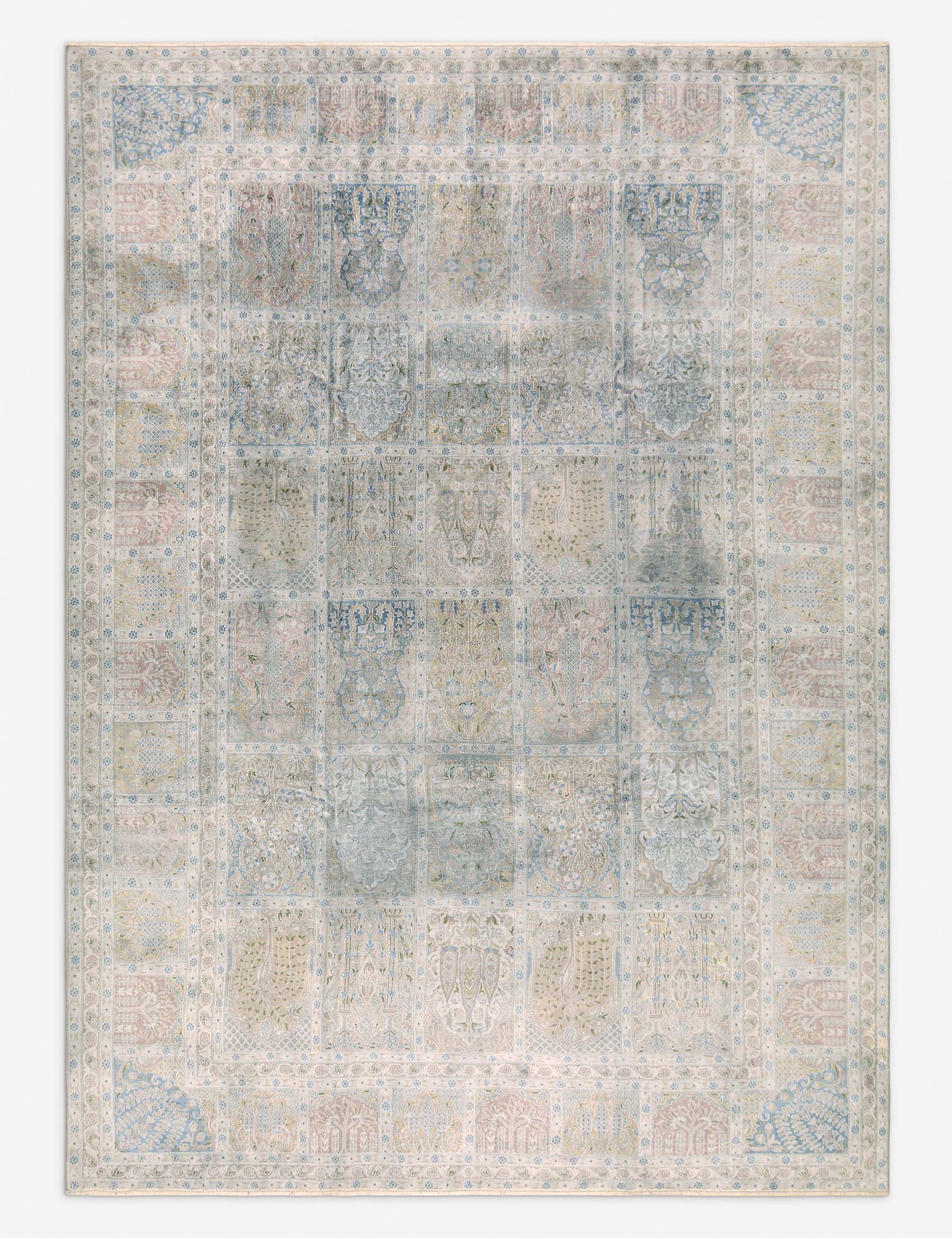 Vintage Turkish Hand-Knotted Wool Rug No. 411, 7'10