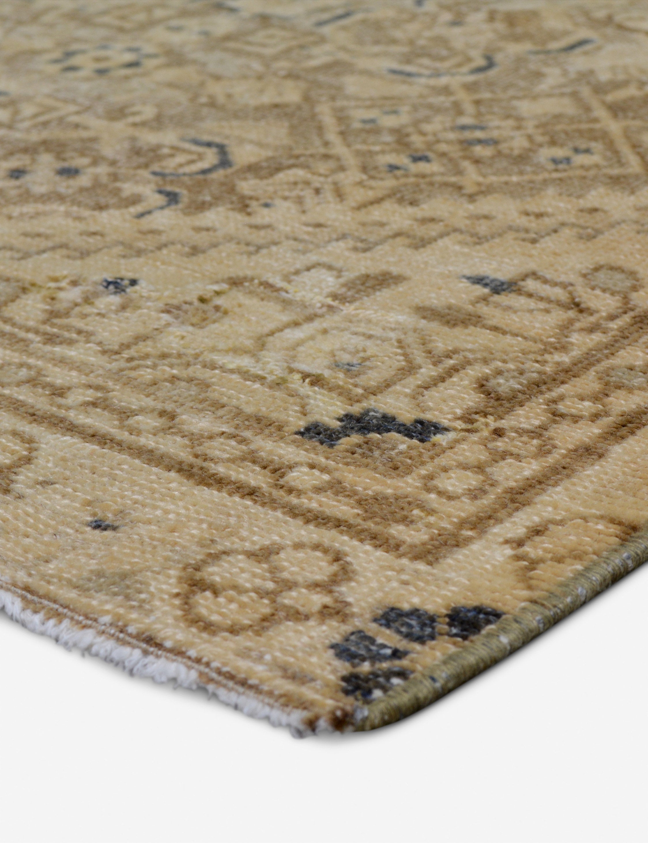 Vintage Turkish Hand-Knotted Wool Runner Rug No. 248, 3' x 9'6