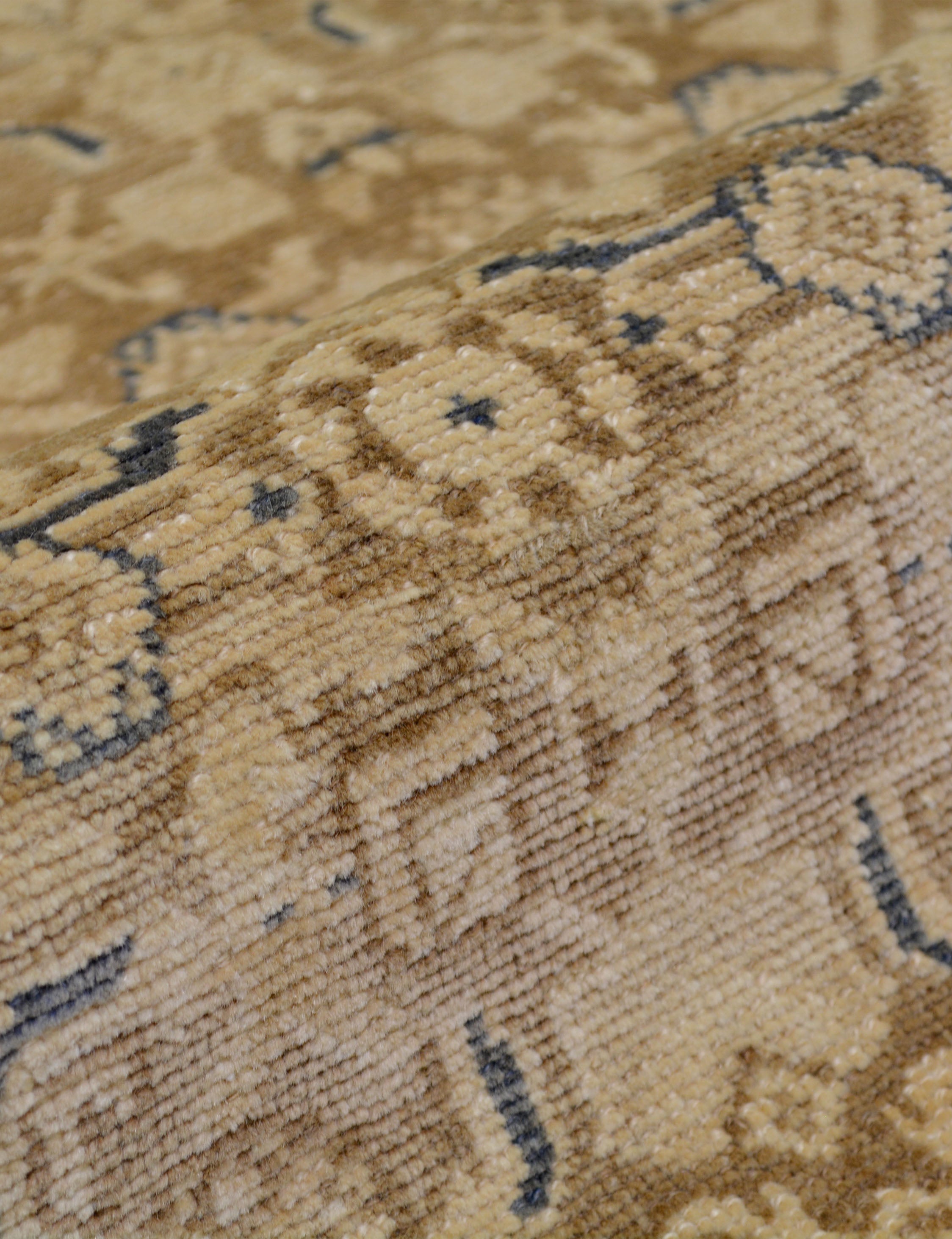 Vintage Turkish Hand-Knotted Wool Runner Rug No. 248, 3' x 9'6