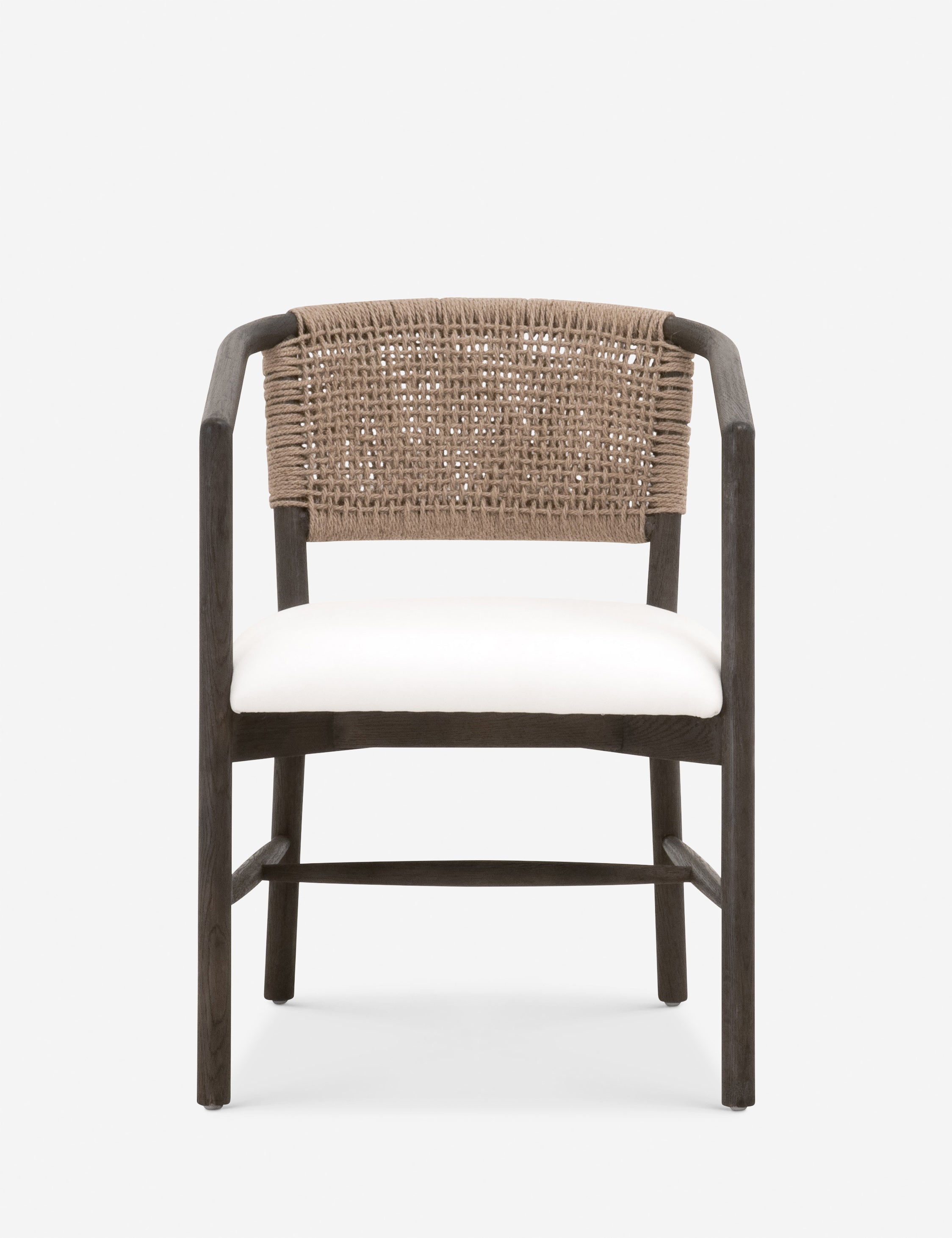 Bingham woven back accent chair
