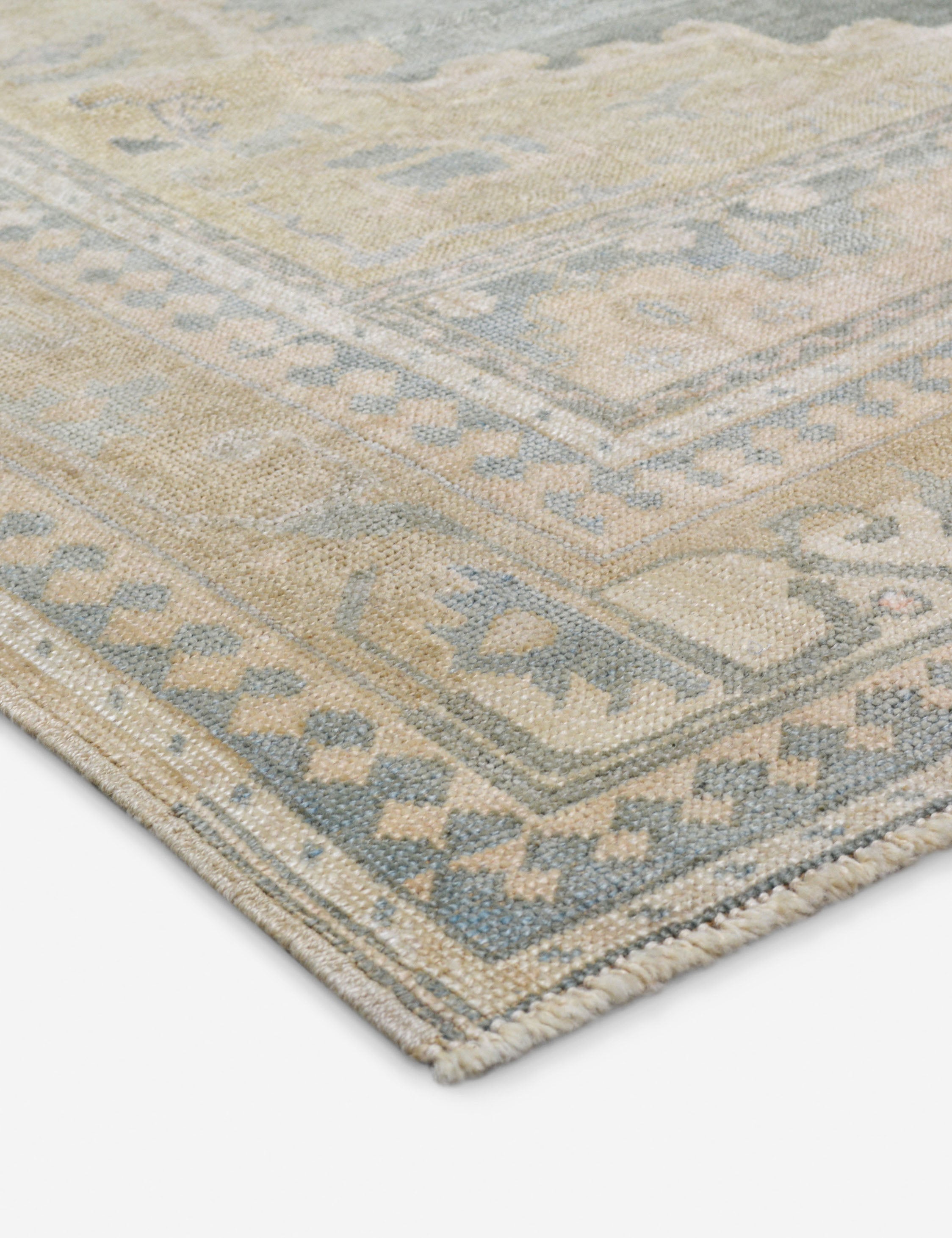Vintage Turkish Hand-Knotted Wool Rug No. 417, 5'4