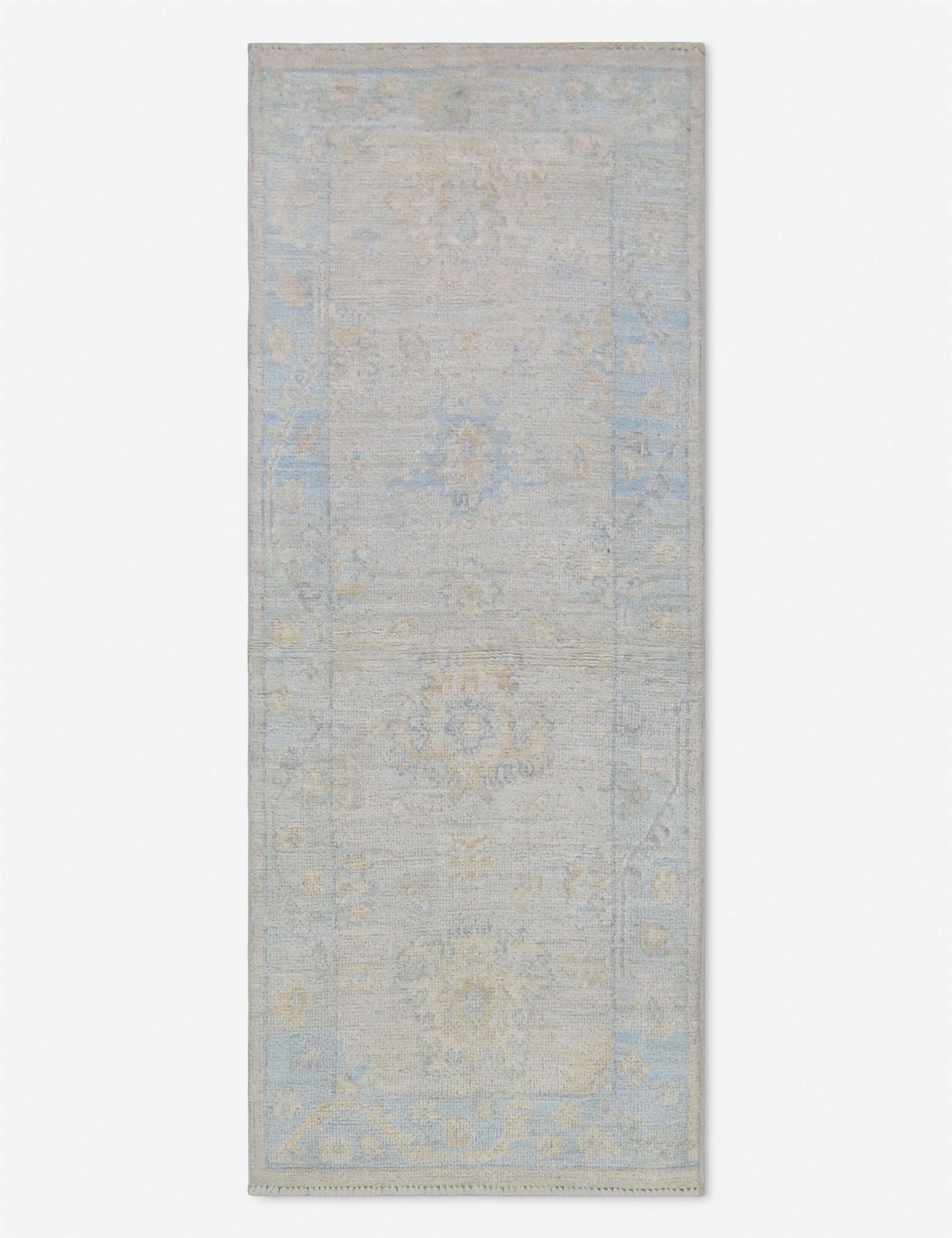 Vintage Turkish Hand-Knotted Wool Runner Rug No. 247, 2'5