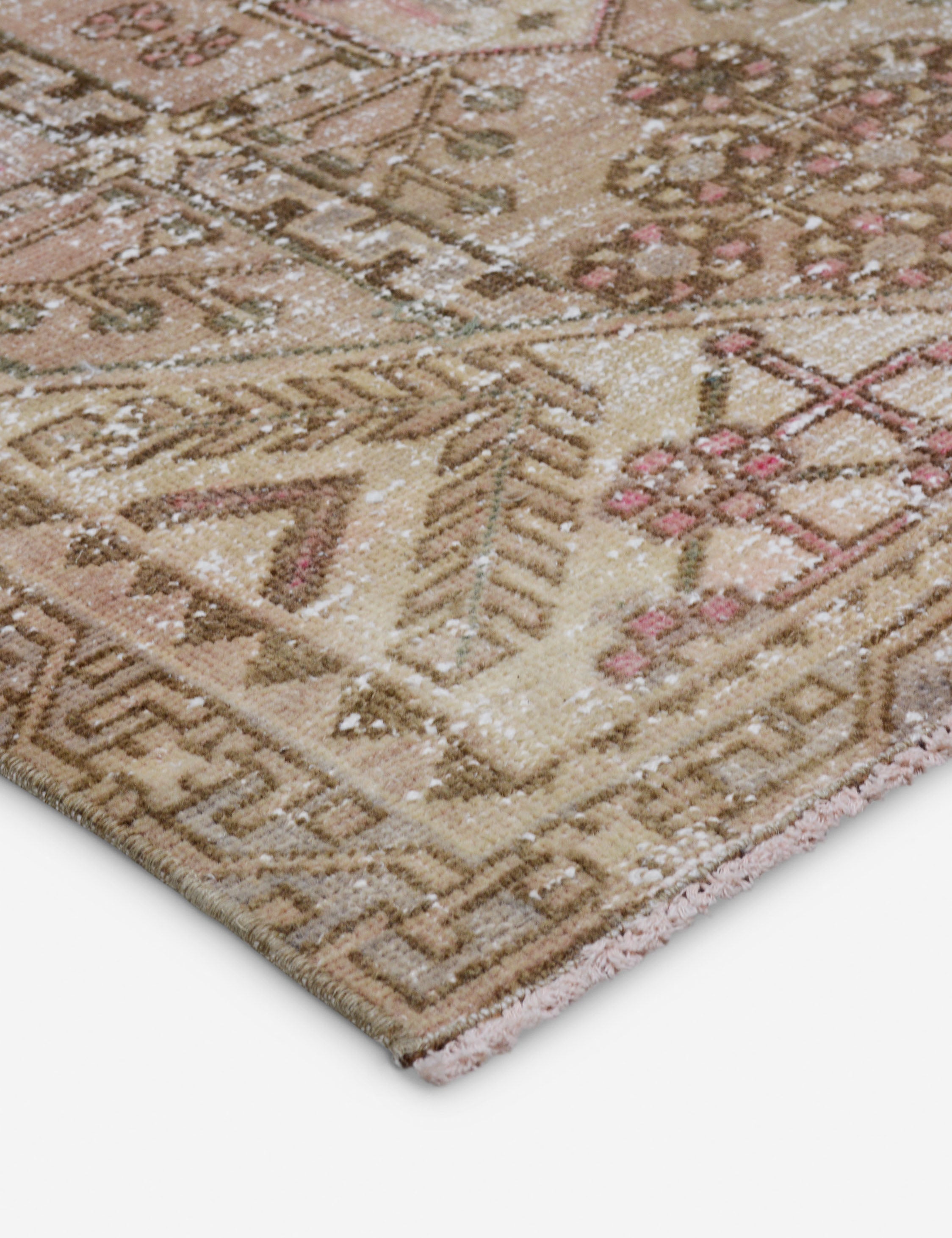 Vintage Turkish Hand-Knotted Wool Runner Rug No. 255, 3'2
