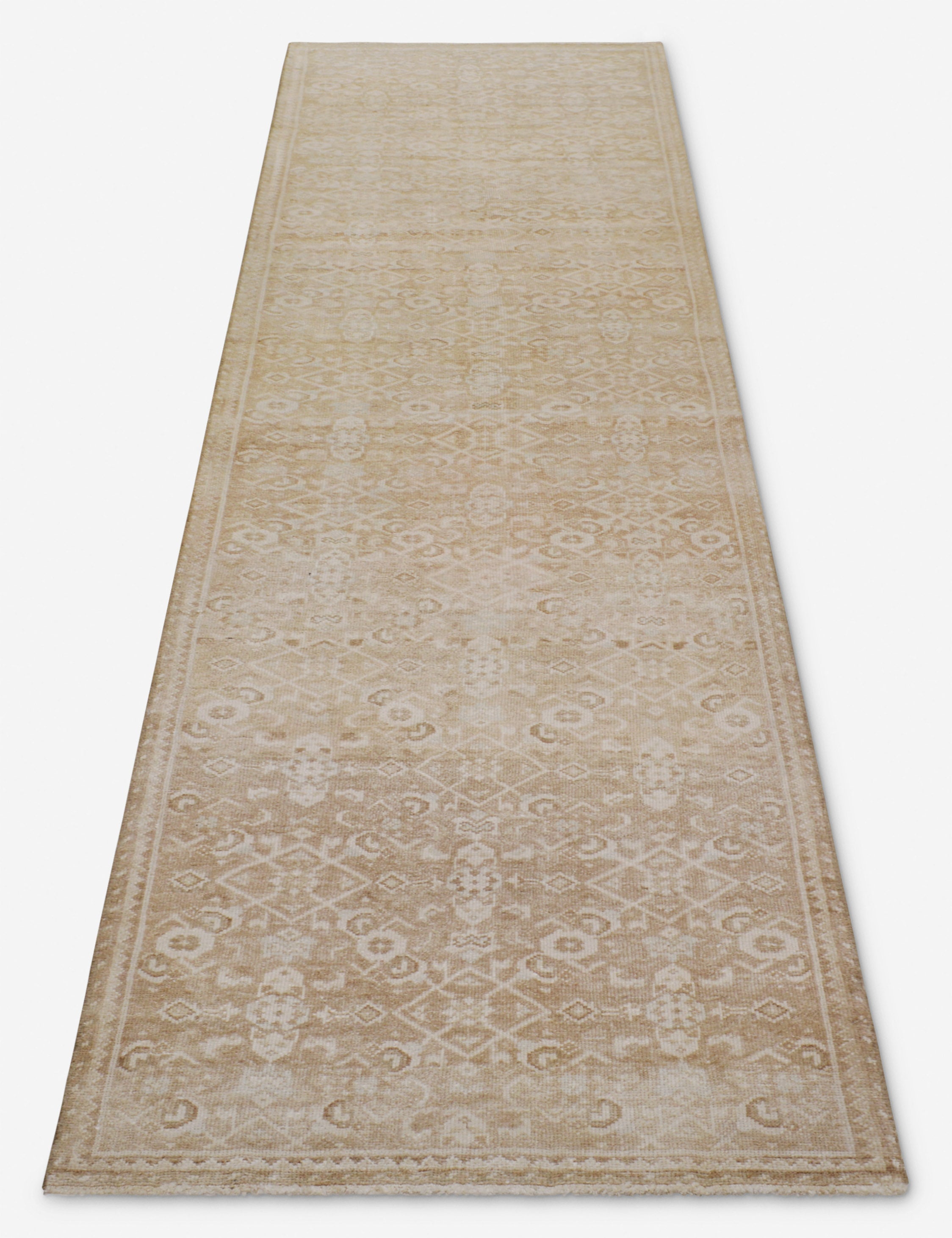 Vintage Turkish Hand-Knotted Wool Runner Rug No. 259, 2'8