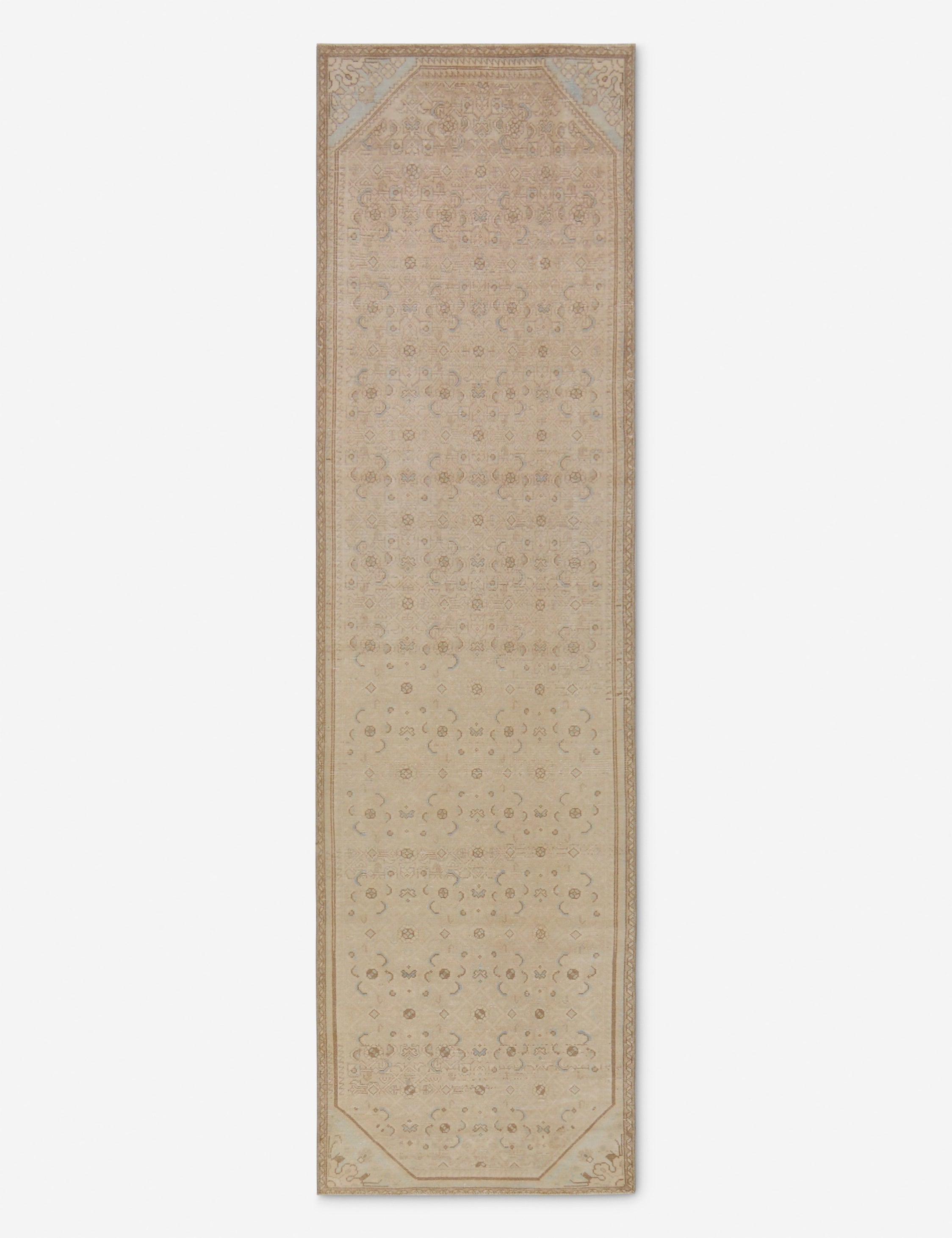 Vintage Turkish Hand-Knotted Wool Runner Rug No. 261, 2'7