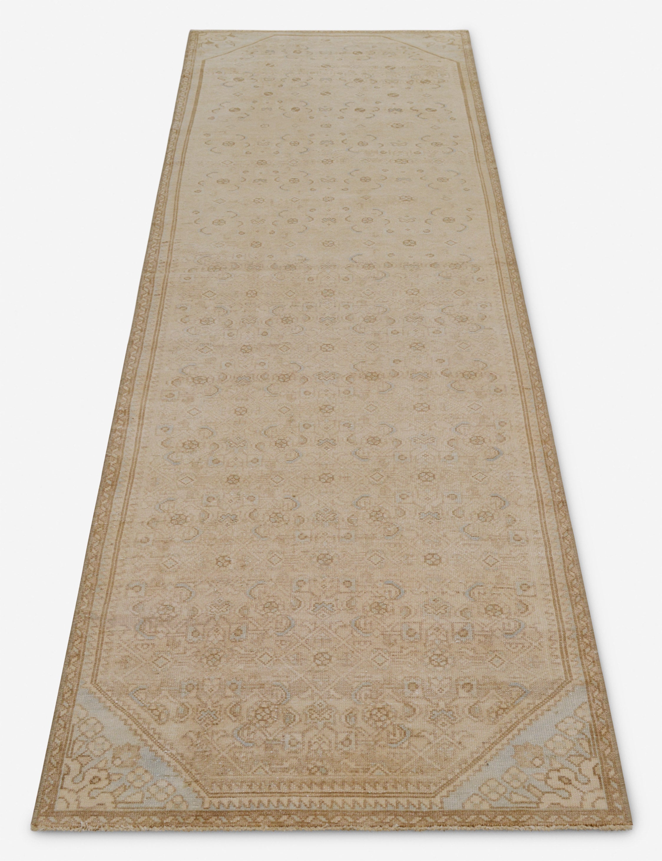 Vintage Turkish Hand-Knotted Wool Runner Rug No. 261, 2'7