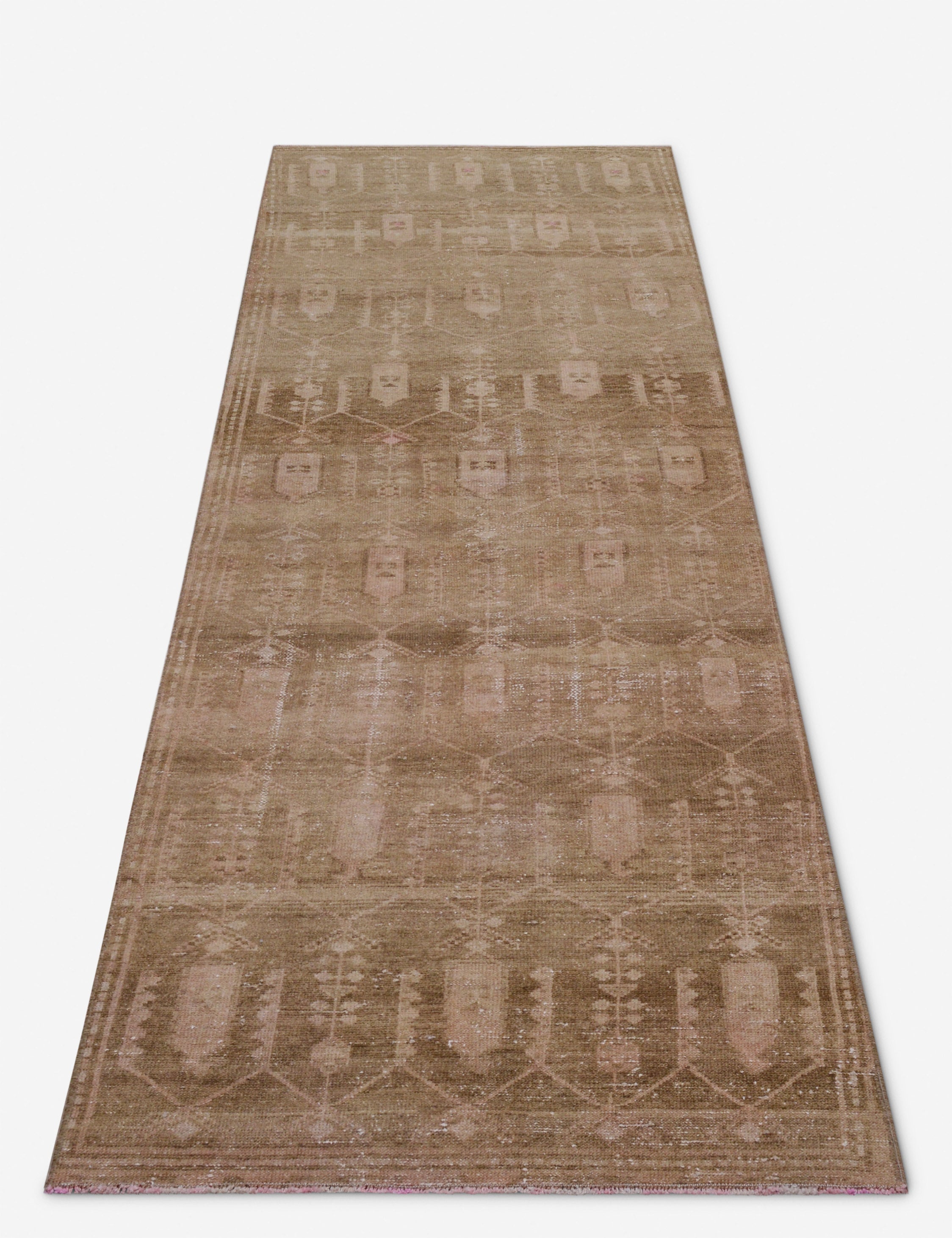 Vintage Turkish Hand-Knotted Wool Runner Rug No. 263, 2'8