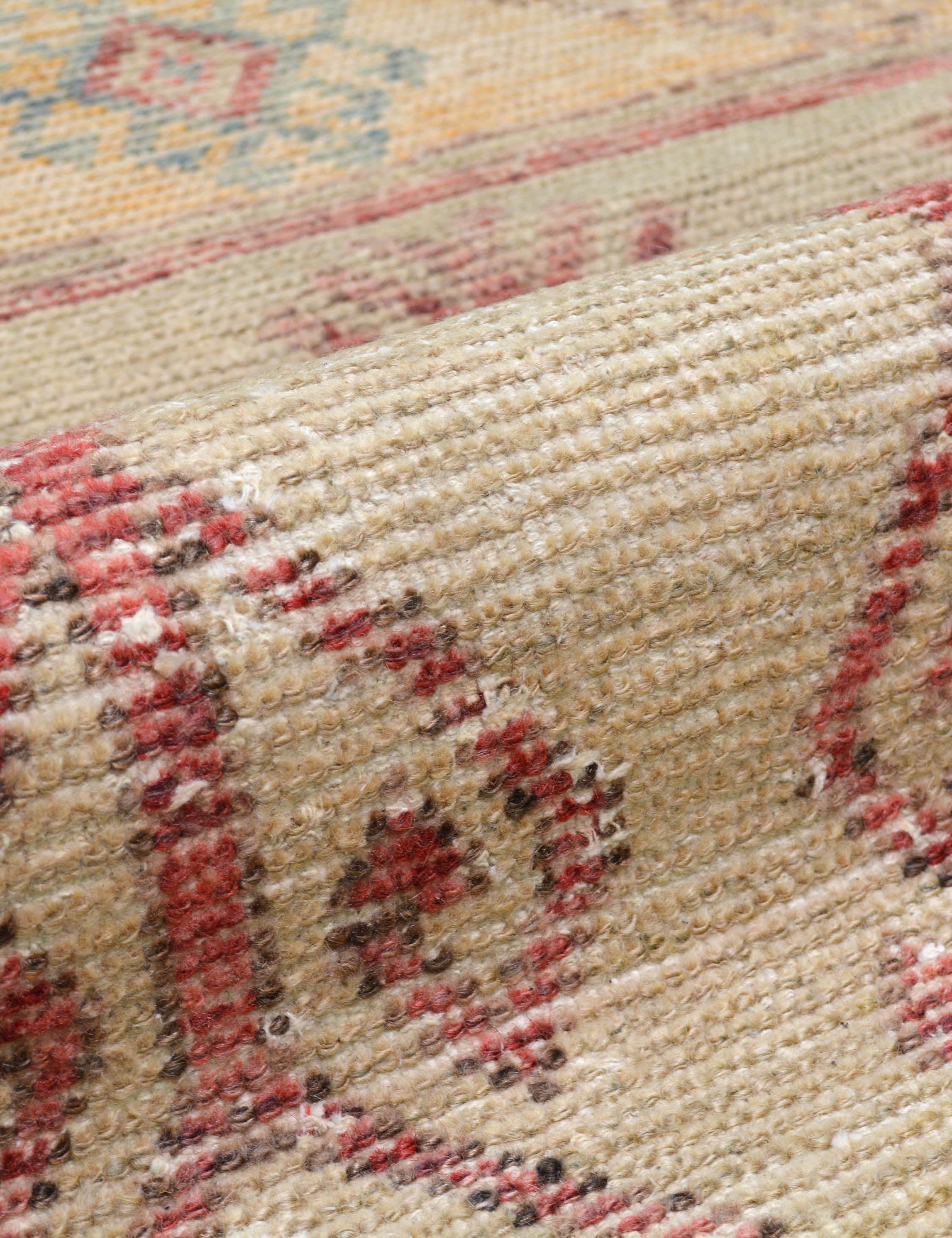 Vintage Turkish Hand-Knotted Wool Runner Rug No. 267, 3' x 11'8