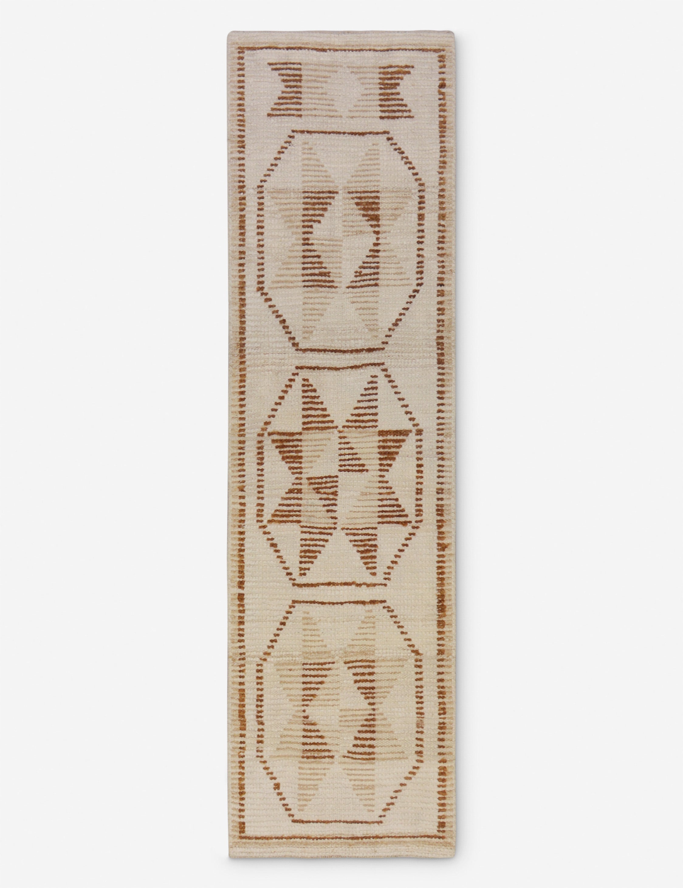 Vintage Turkish Hand-Knotted Wool Runner Rug No. 251, 2'7