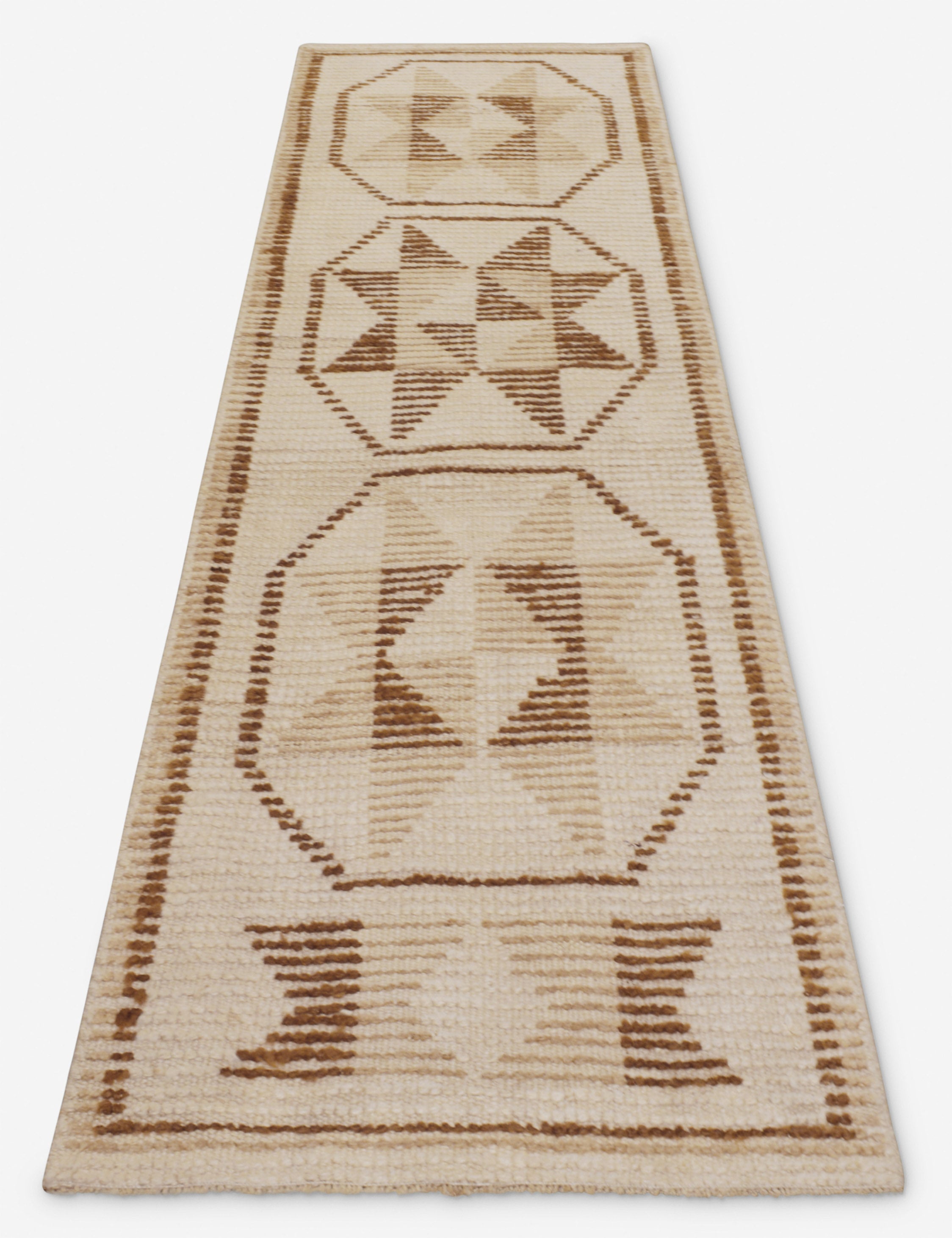 Vintage Turkish Hand-Knotted Wool Runner Rug No. 251, 2'7