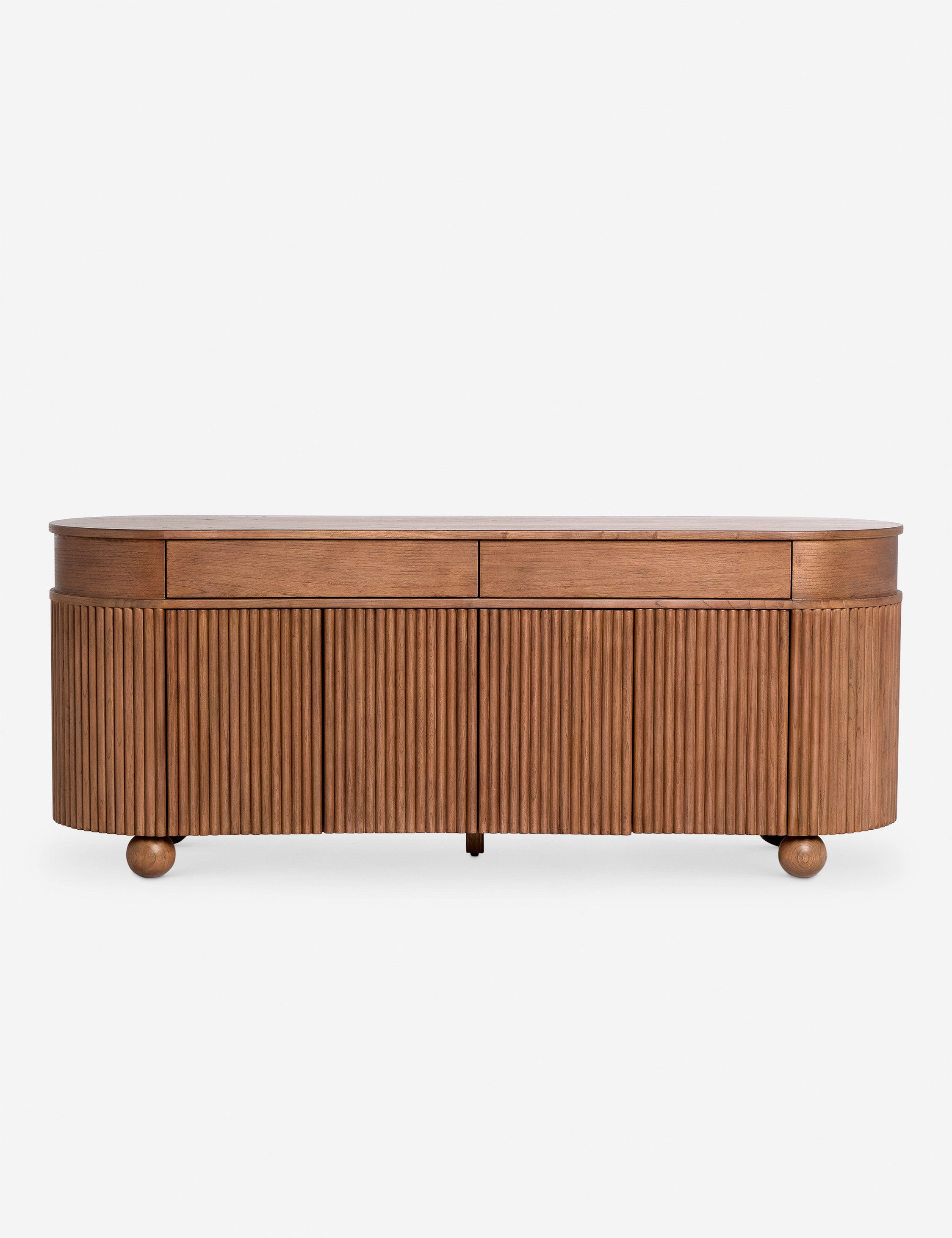 Conte fluted frame sideboard cabinet